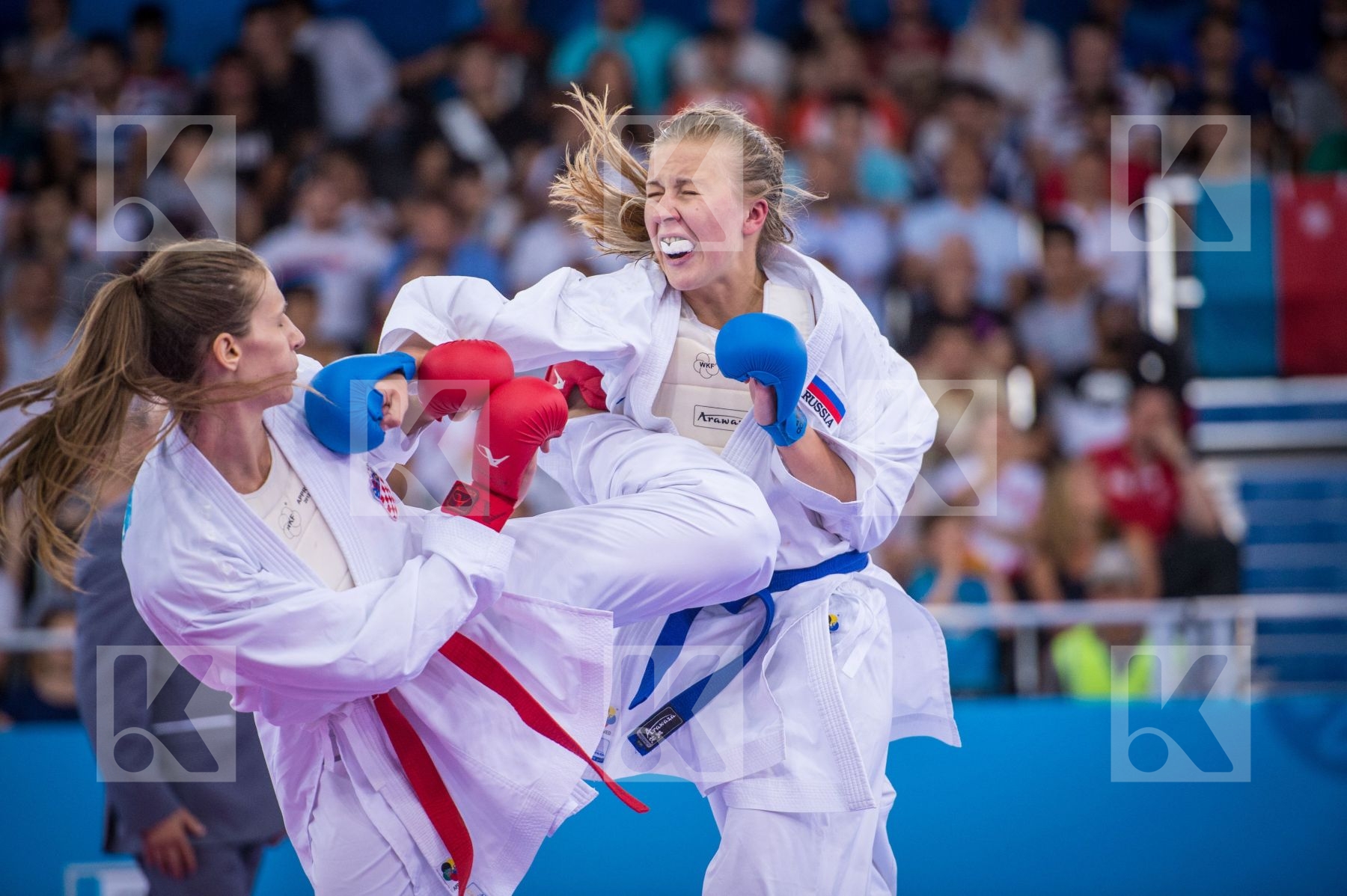 +68 kg Croatia day2 kumite Martinovic Masa qualification Russia