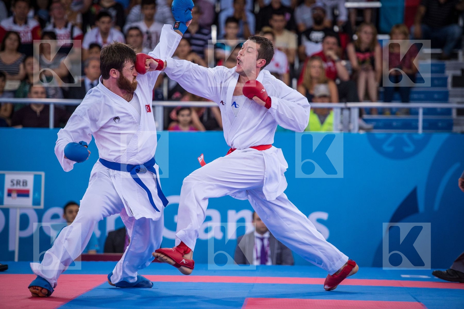+68 kg +84 kg Bitevic Slobodan day2 Erkan Enes kumite qualificat