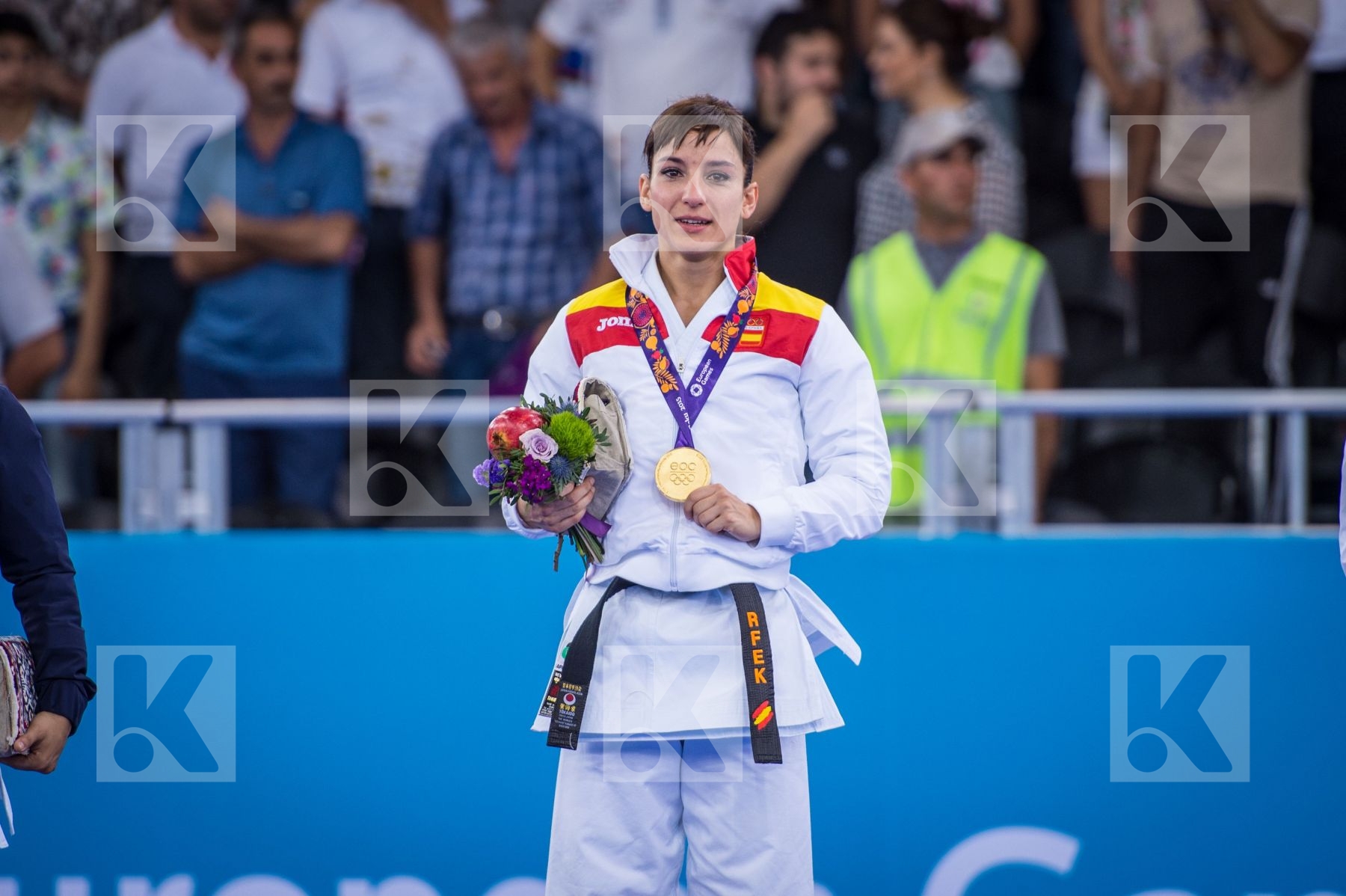 Coban Merve finals France Kata podium Sanchez Jaime Sandra Scord