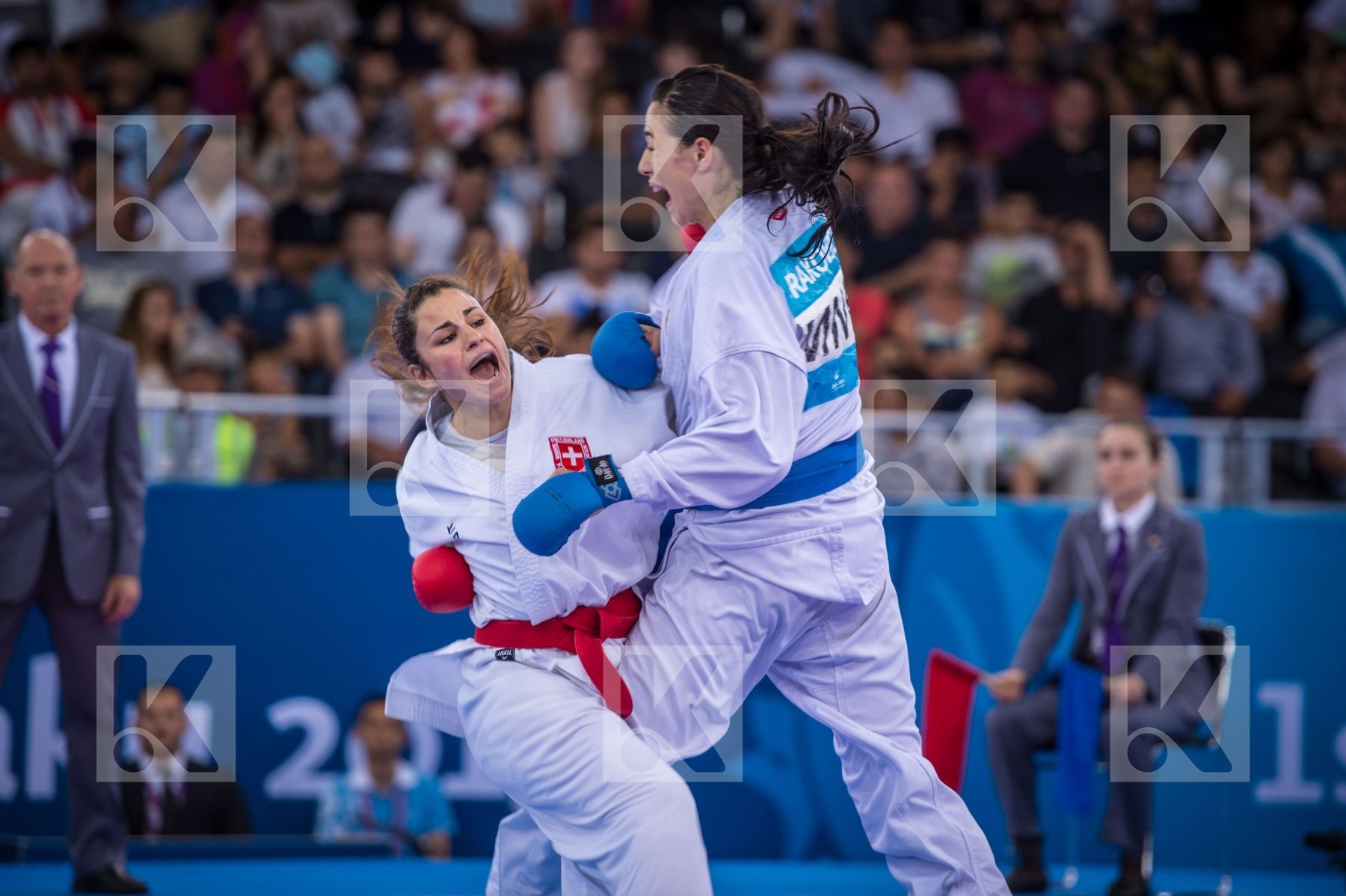 -68 kg bronze finals kumite Montenegro Quirici Elena Rakovic Mar