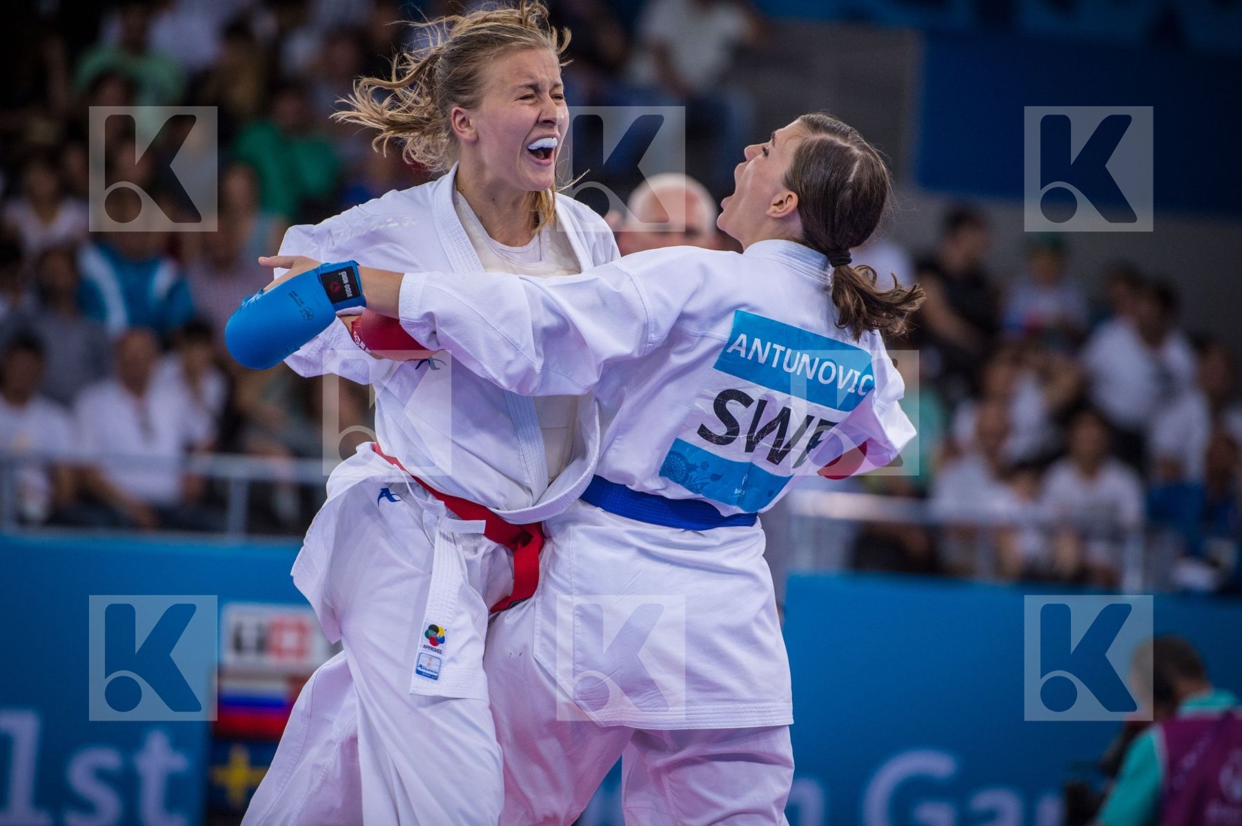 +68 kg Antunovic Hana bronze finals kumite Russia Sweden Zaytsev