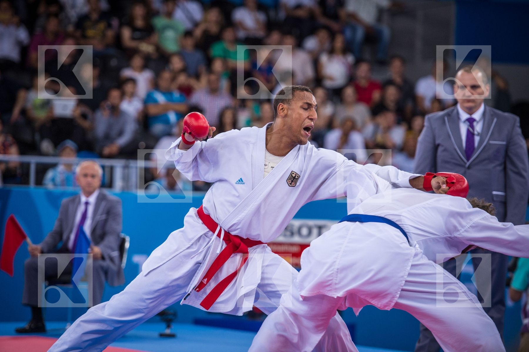 +84 kg Erkan Enes finals Germany Horne Jonathan kumite Turkey