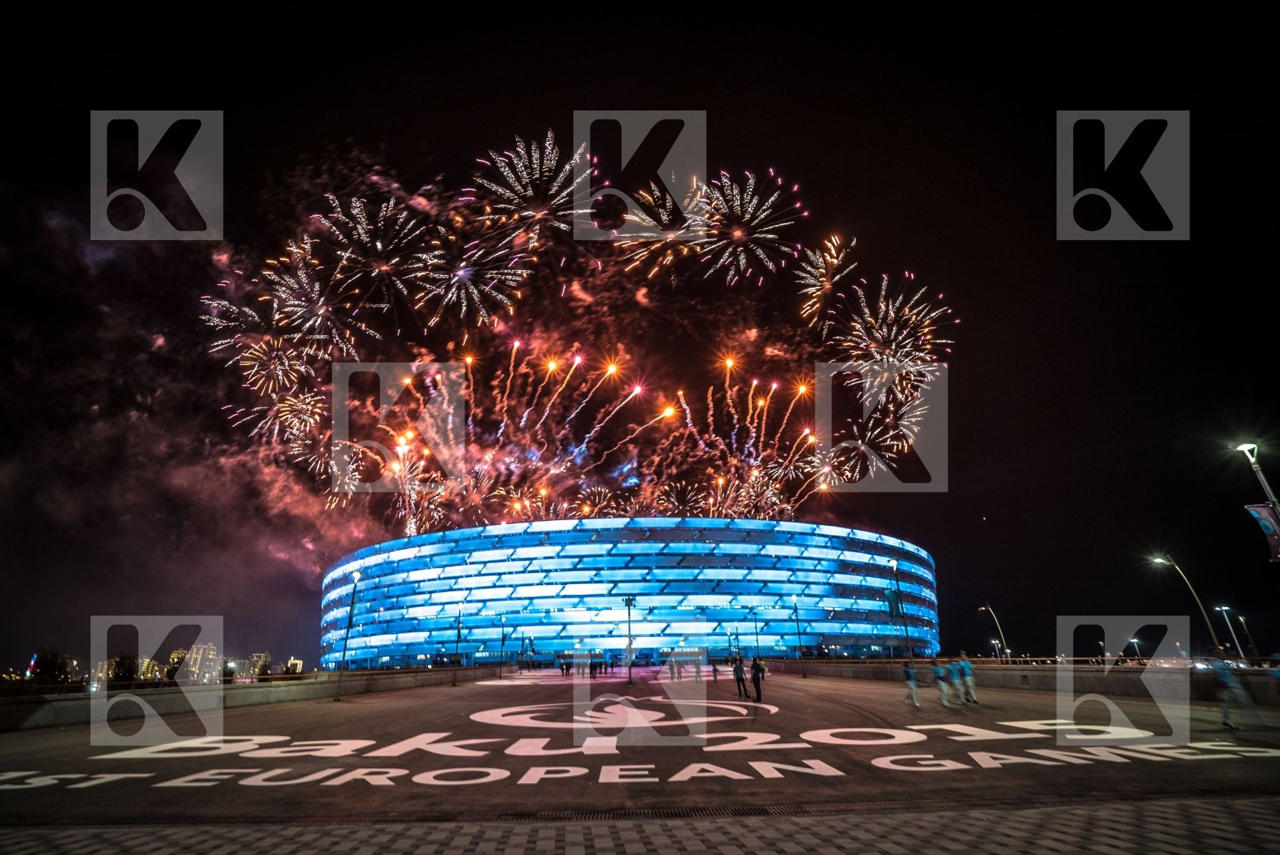 fireworks Open Ceremony