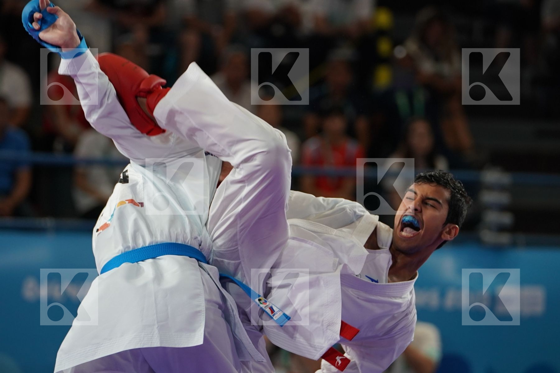MOHAMMED ALASSIRI (SAUDI ARABIA) vs MASAKI YAMAOKA (JAPAN) in Junior Kumite Male Ð 61 Kg - Gold bout