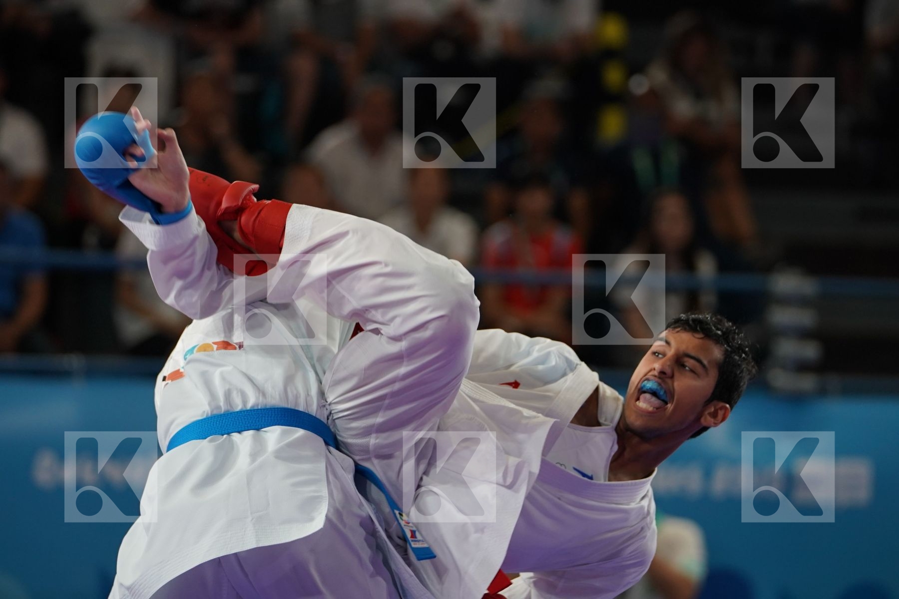 MOHAMMED ALASSIRI (SAUDI ARABIA) vs MASAKI YAMAOKA (JAPAN) in Junior Kumite Male Ð 61 Kg - Gold bout