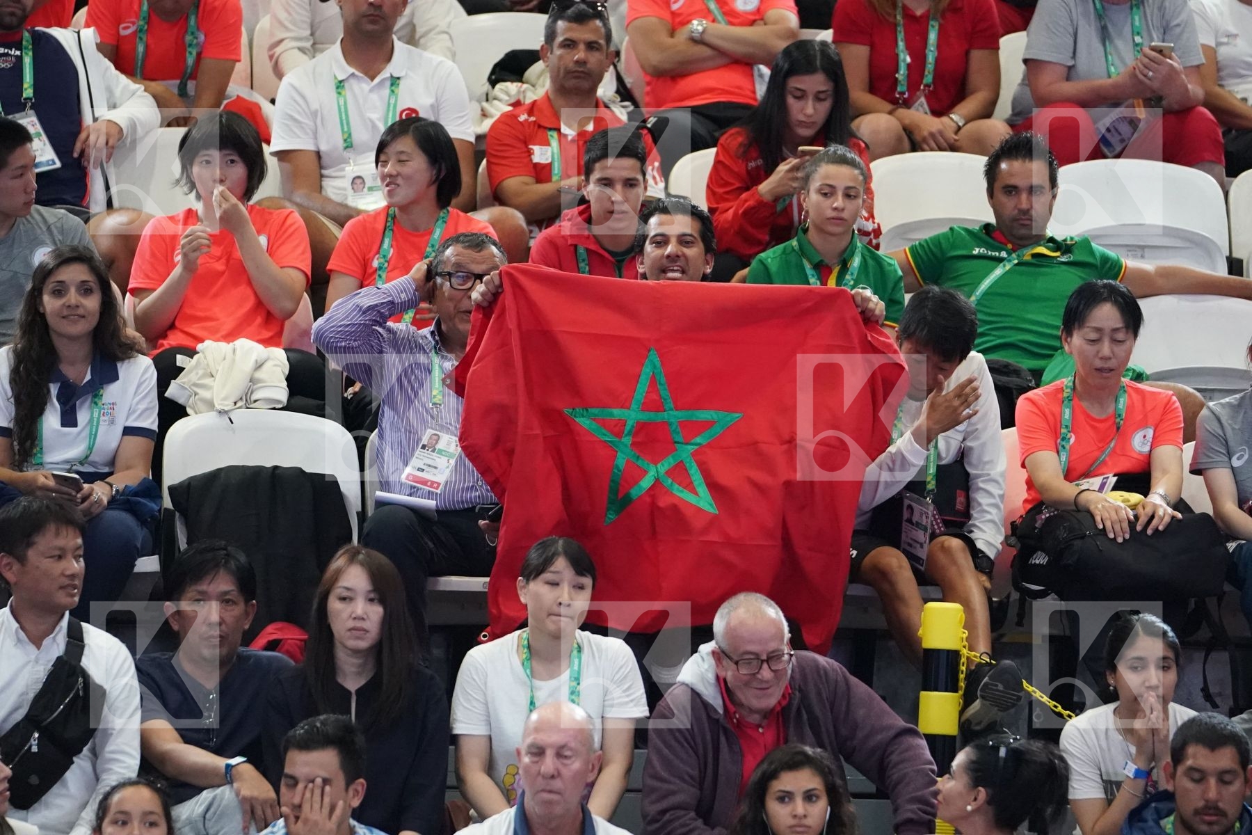 QUENTIN MAHAUDEN (BELGIUM) vs YASSINE SEKOURI (MOROCCO) in Junior Kumite Male Ð 68 Kg - Final bout
