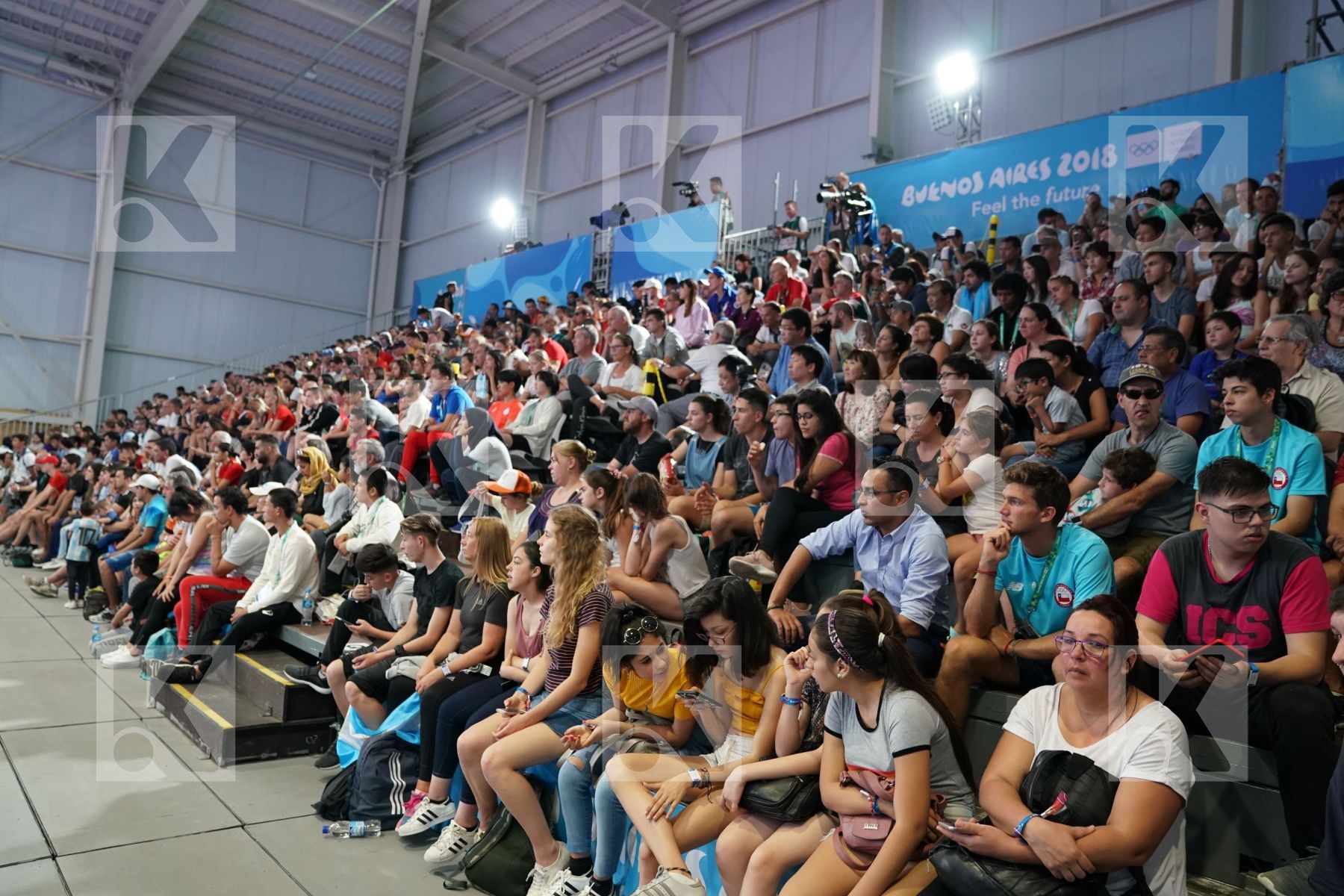 Tatami and arena in  - Semifinal