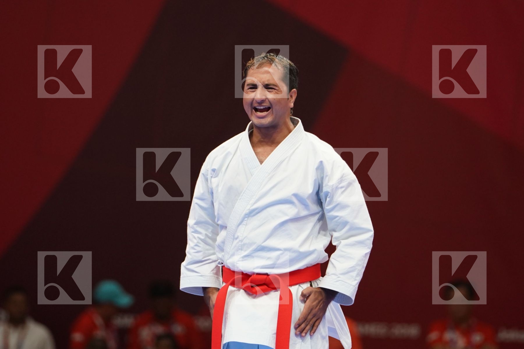 PARHSU RAM BASTOLA (NEPAL) in Senior Male Kata - Qualification