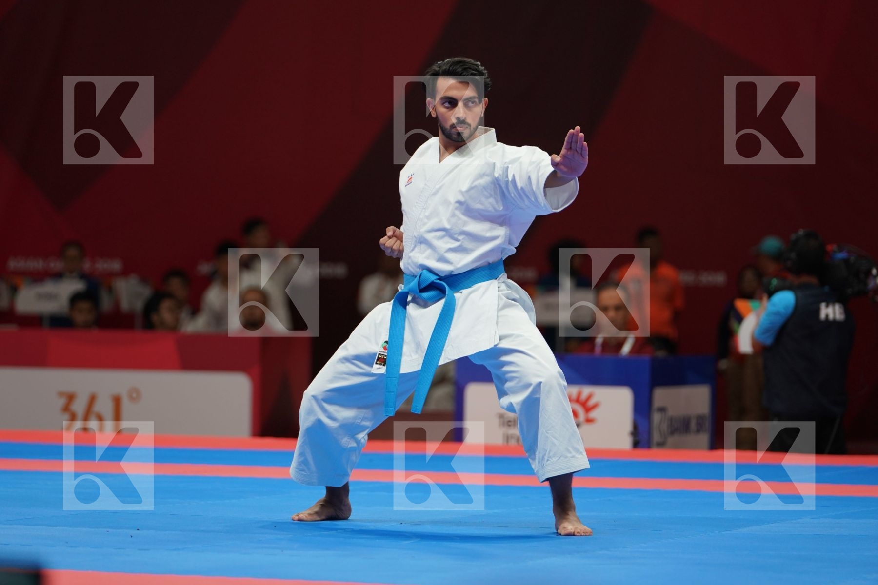 ADHAM HASHEM (QATAR) in Senior Male Kata - Qualification
