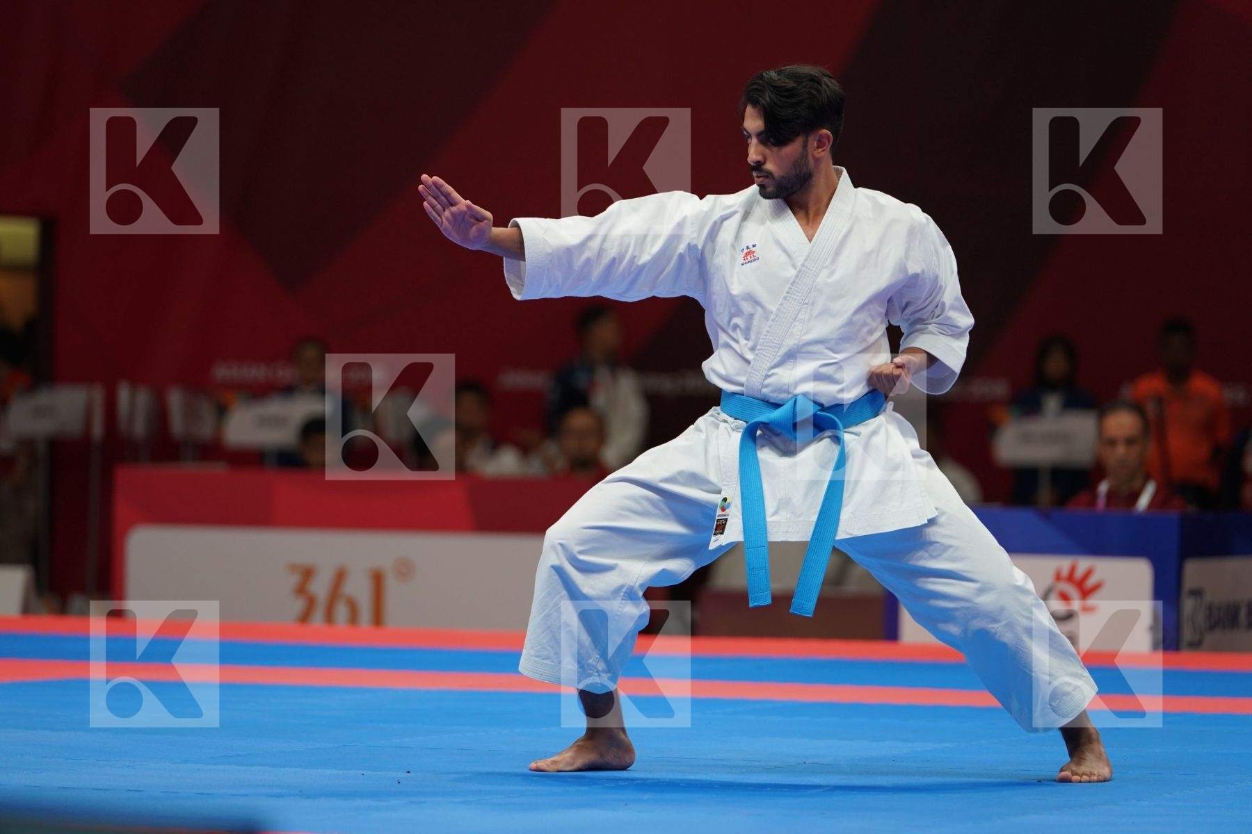 ADHAM HASHEM (QATAR) in Senior Male Kata - Qualification