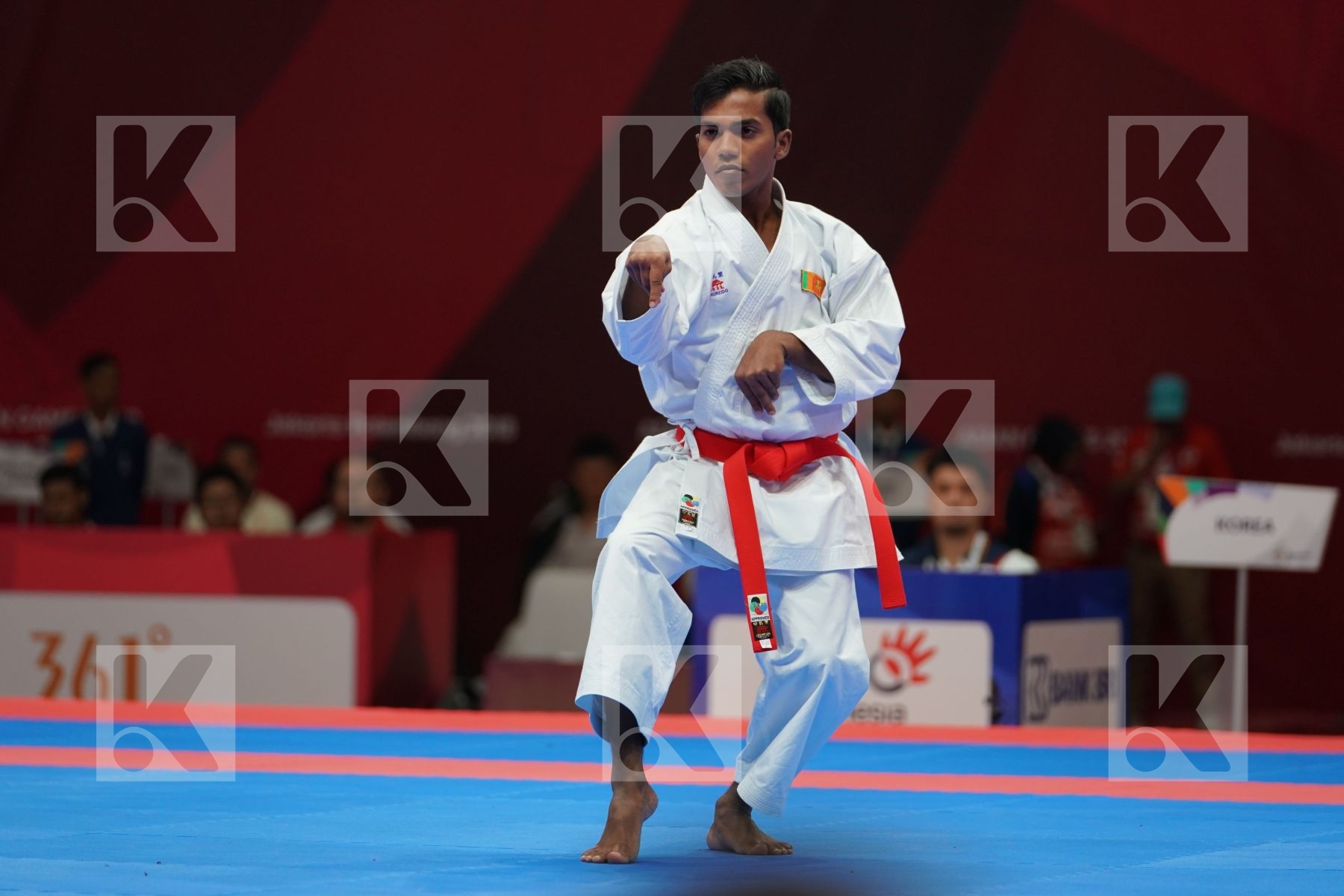 NIYON THARINDU SAMPAYA (SRI LANKA) in Senior Male Kata - Qualification