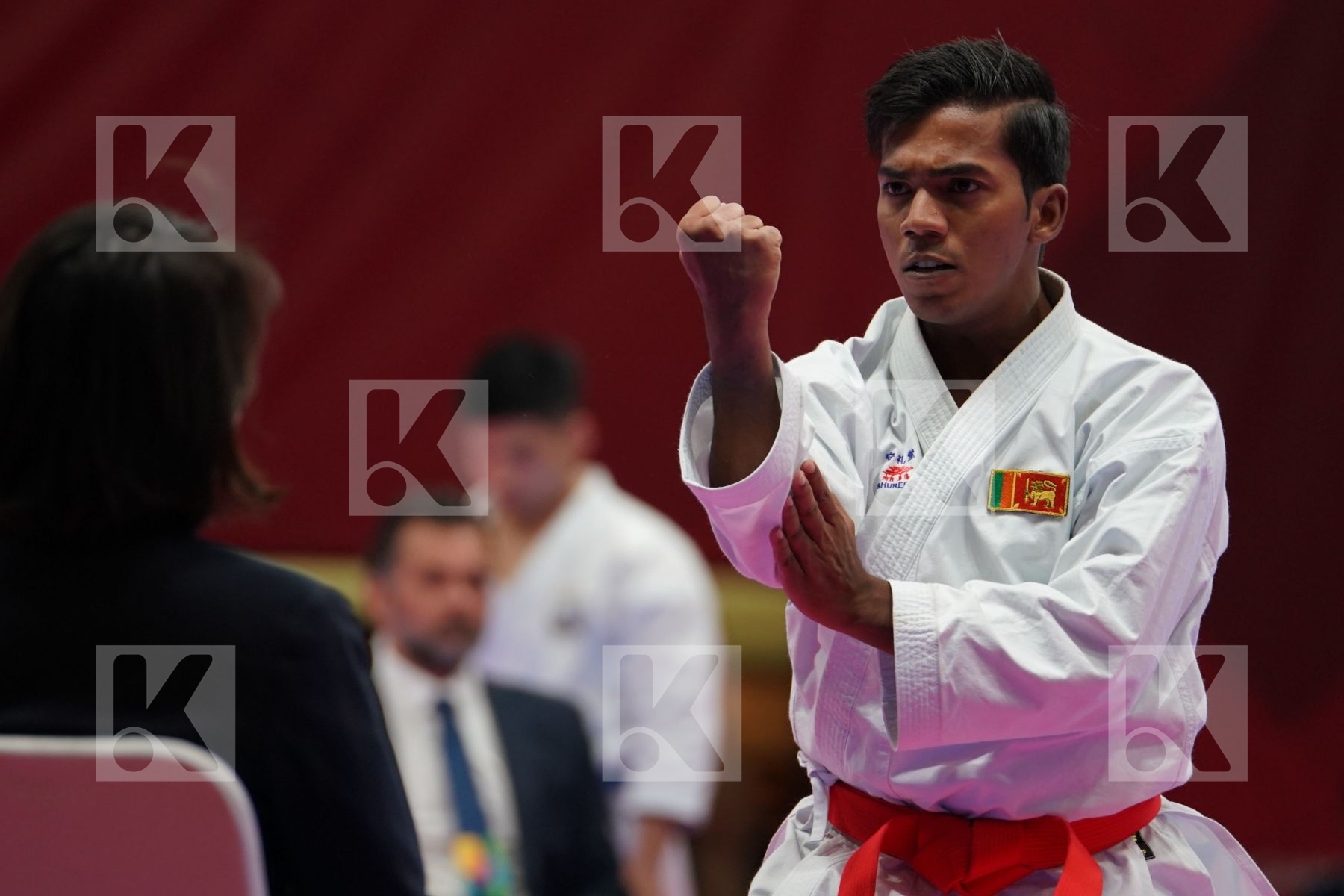 NIYON THARINDU SAMPAYA (SRI LANKA) in Senior Male Kata - Qualification