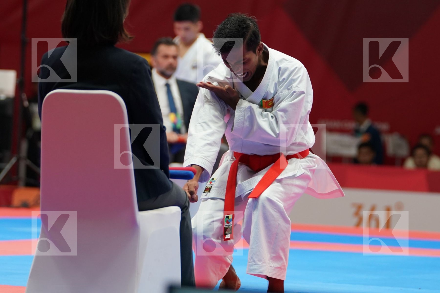 NIYON THARINDU SAMPAYA (SRI LANKA) in Senior Male Kata - Qualification