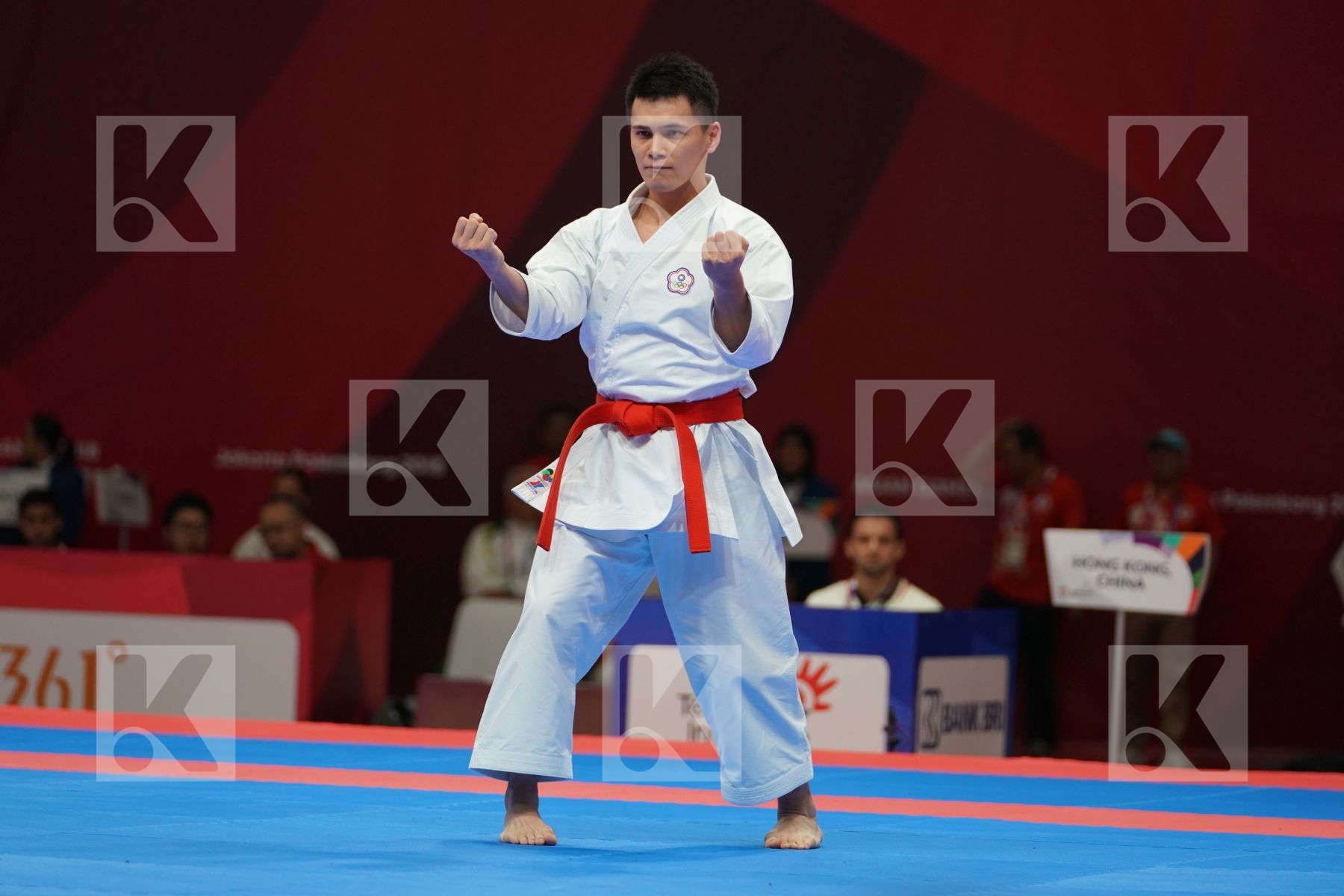 YITA WANG (CHINESE TAIPEI) in Senior Male Kata - Qualification