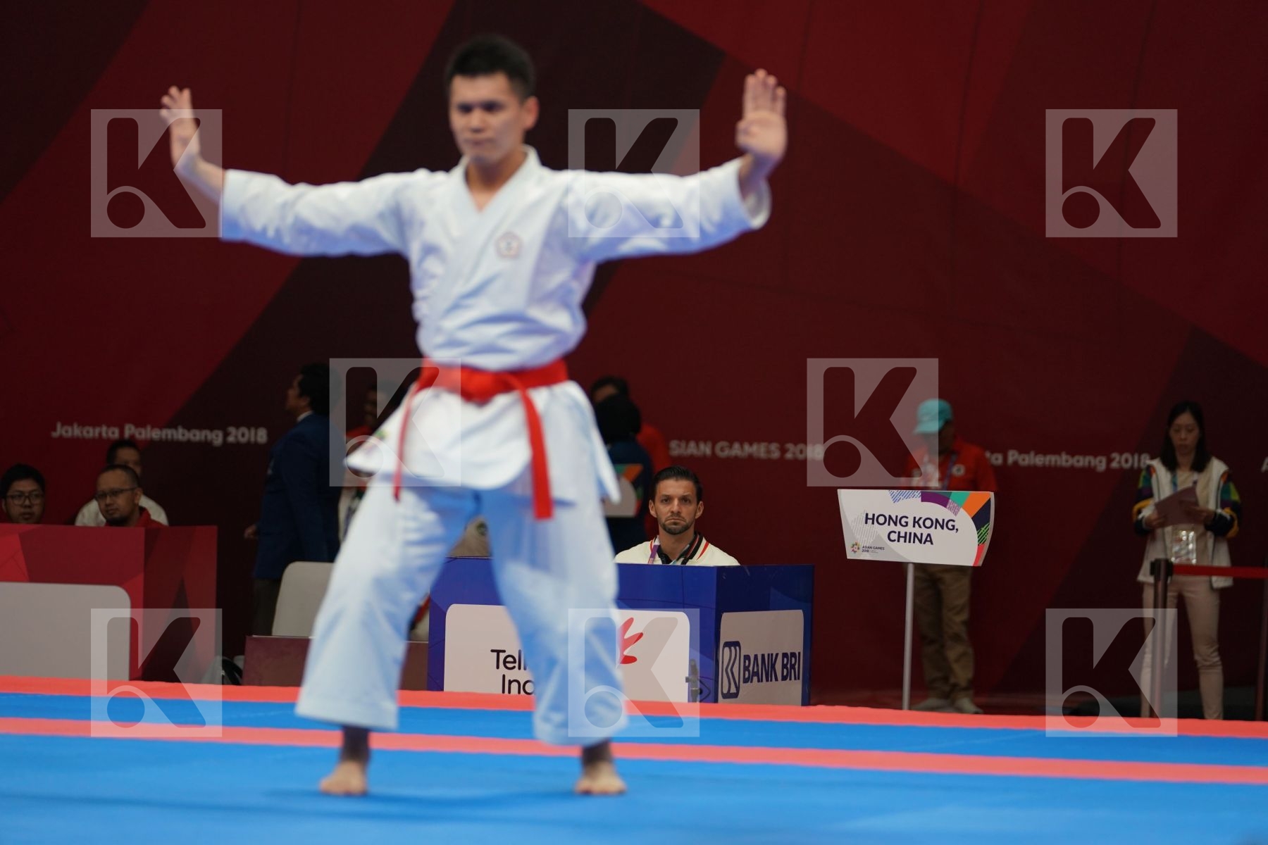 YITA WANG (CHINESE TAIPEI) in Senior Male Kata - Qualification
