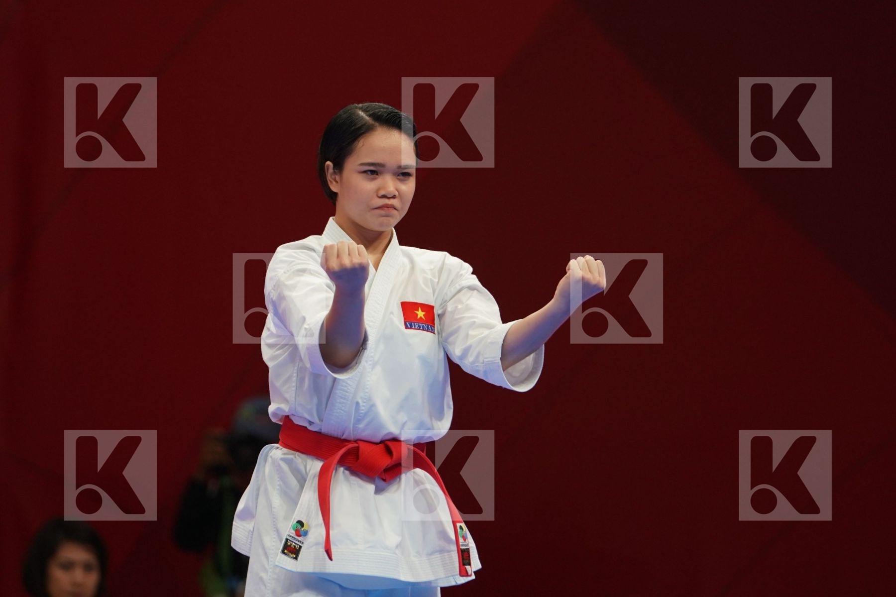 THI PHUONG NGUYEN (VIETNAM) in Senior Female Kata - Qualification