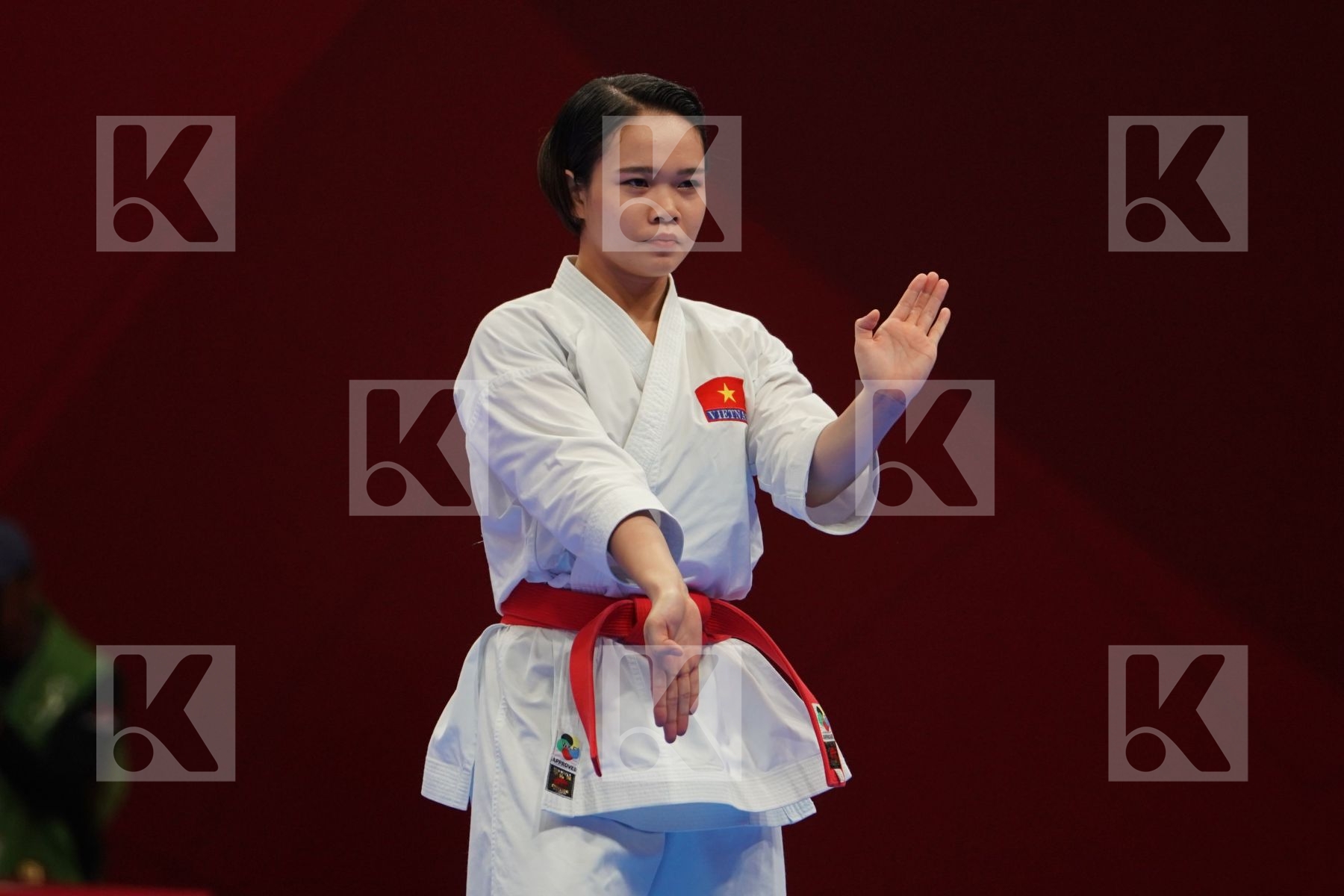 THI PHUONG NGUYEN (VIETNAM) in Senior Female Kata - Qualification