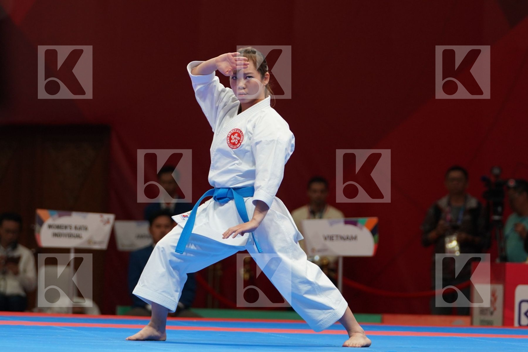 MO SHEUNG GRACE LAU (HONG KONG) in Senior Female Kata - Qualification