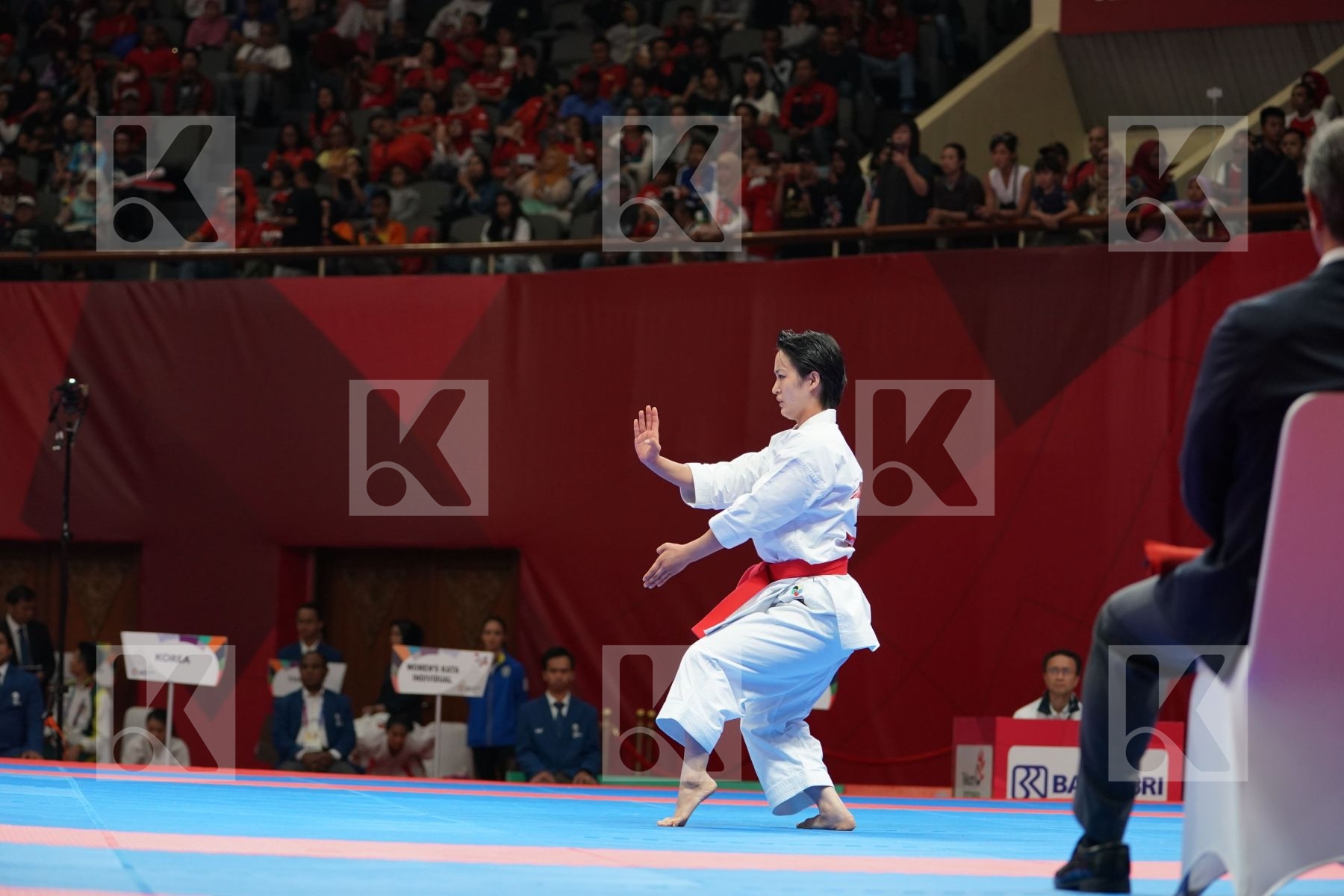 KIYOU SHIMIZU (JAPAN) in Senior Female Kata - Qualification