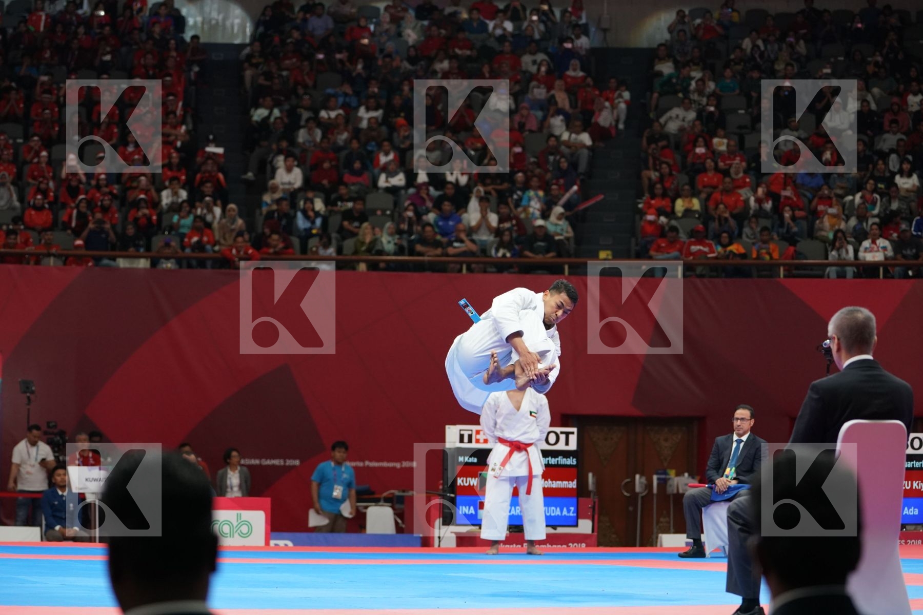AHMAD ZIGI ZARESTA YUDA (INDONESIA) in Senior Male Kata - Qualification