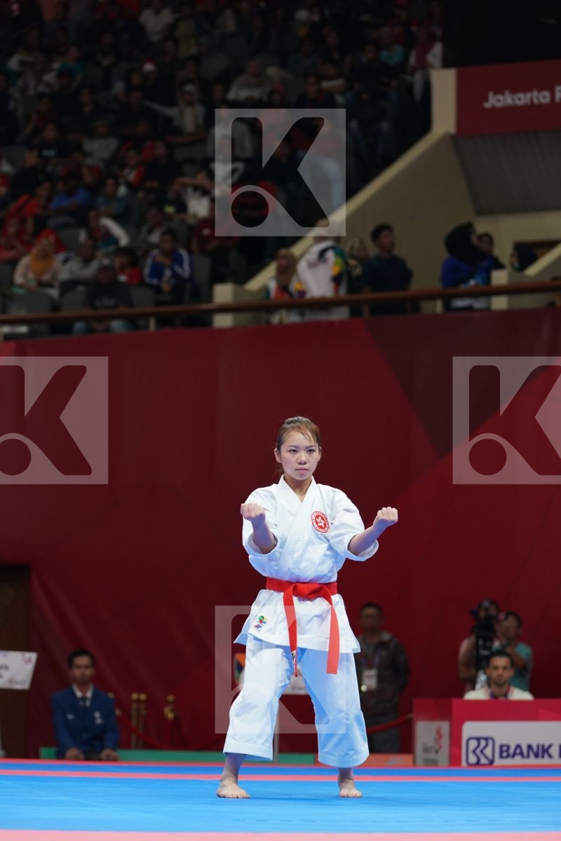 MO SHEUNG GRACE LAU (HONG KONG) in Senior Female Kata - Qualification