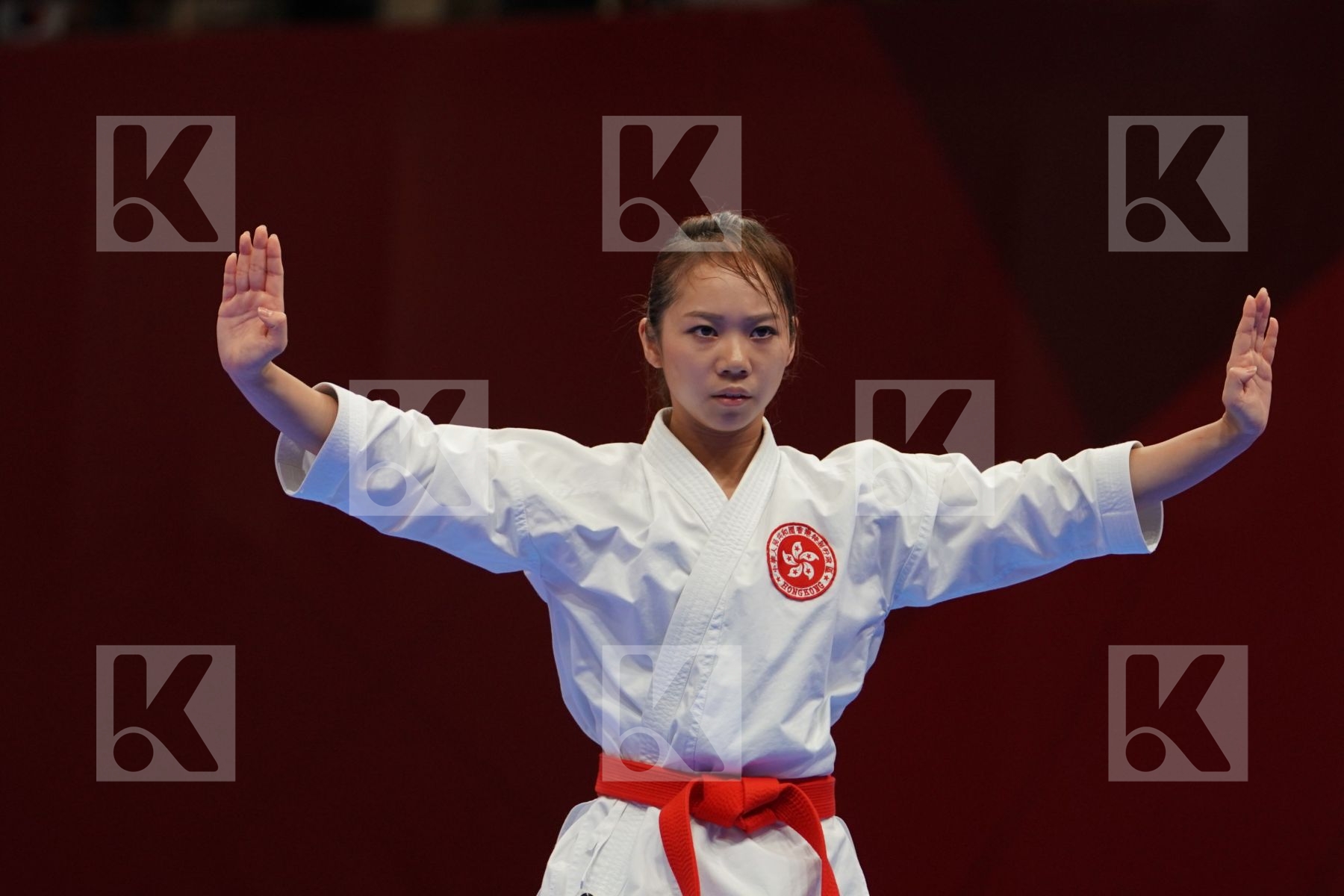 MO SHEUNG GRACE LAU (HONG KONG) in Senior Female Kata - Qualification