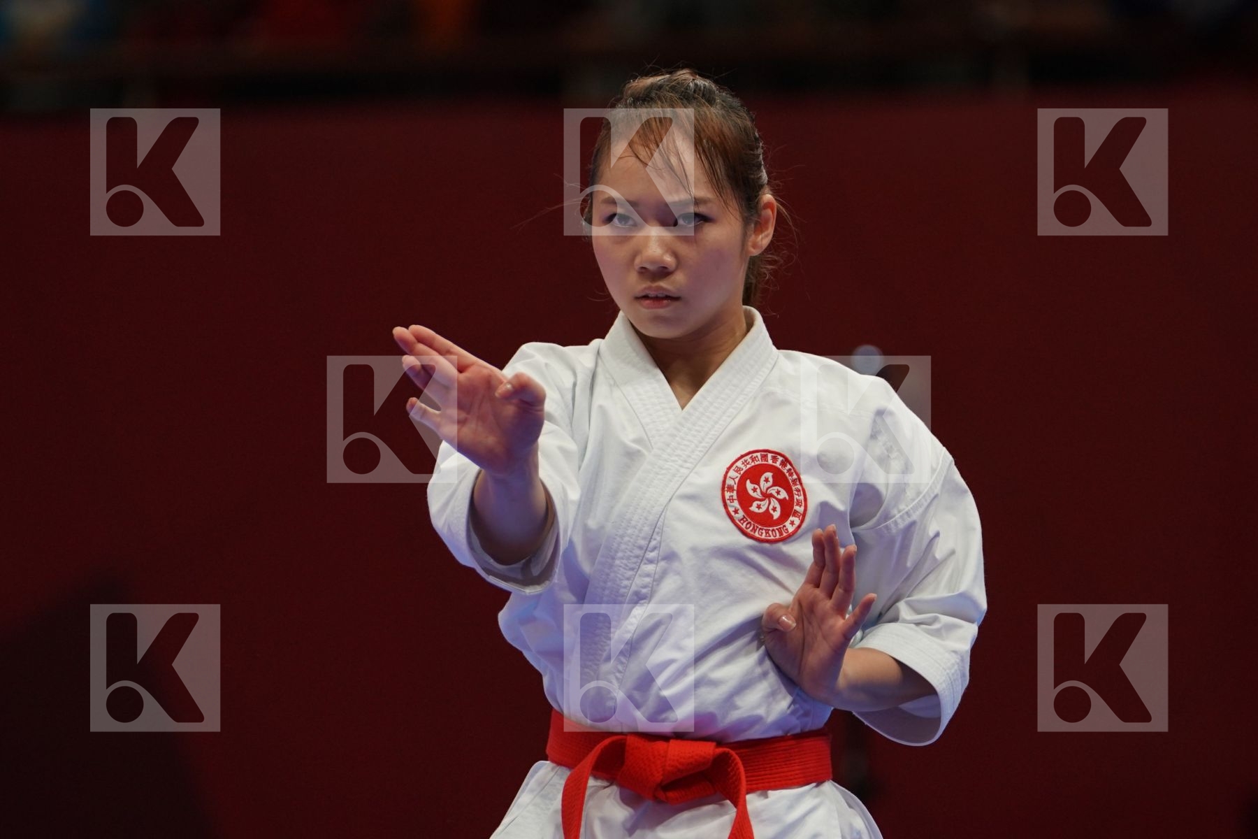 MO SHEUNG GRACE LAU (HONG KONG) in Senior Female Kata - Qualification