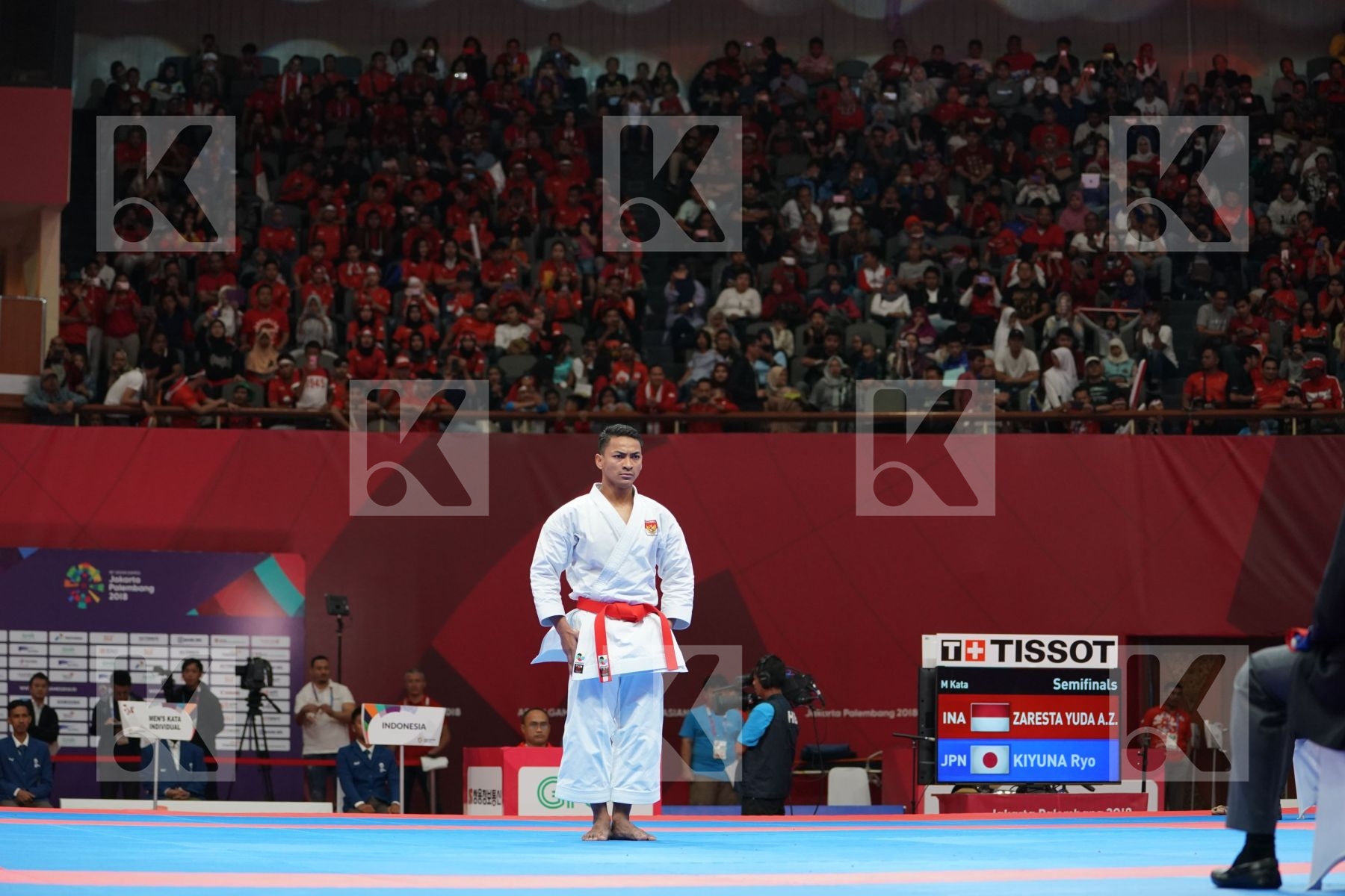AHMAD ZIGI ZARESTA YUDA (INDONESIA) in Senior Male Kata - Qualification