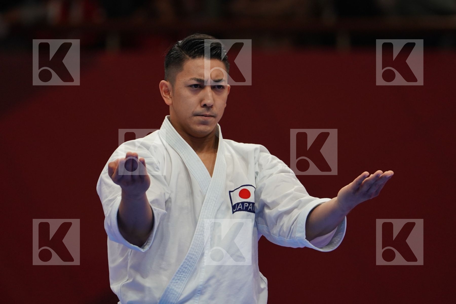 RYO KIYUNA (JAPAN) in Senior Male Kata - Qualification