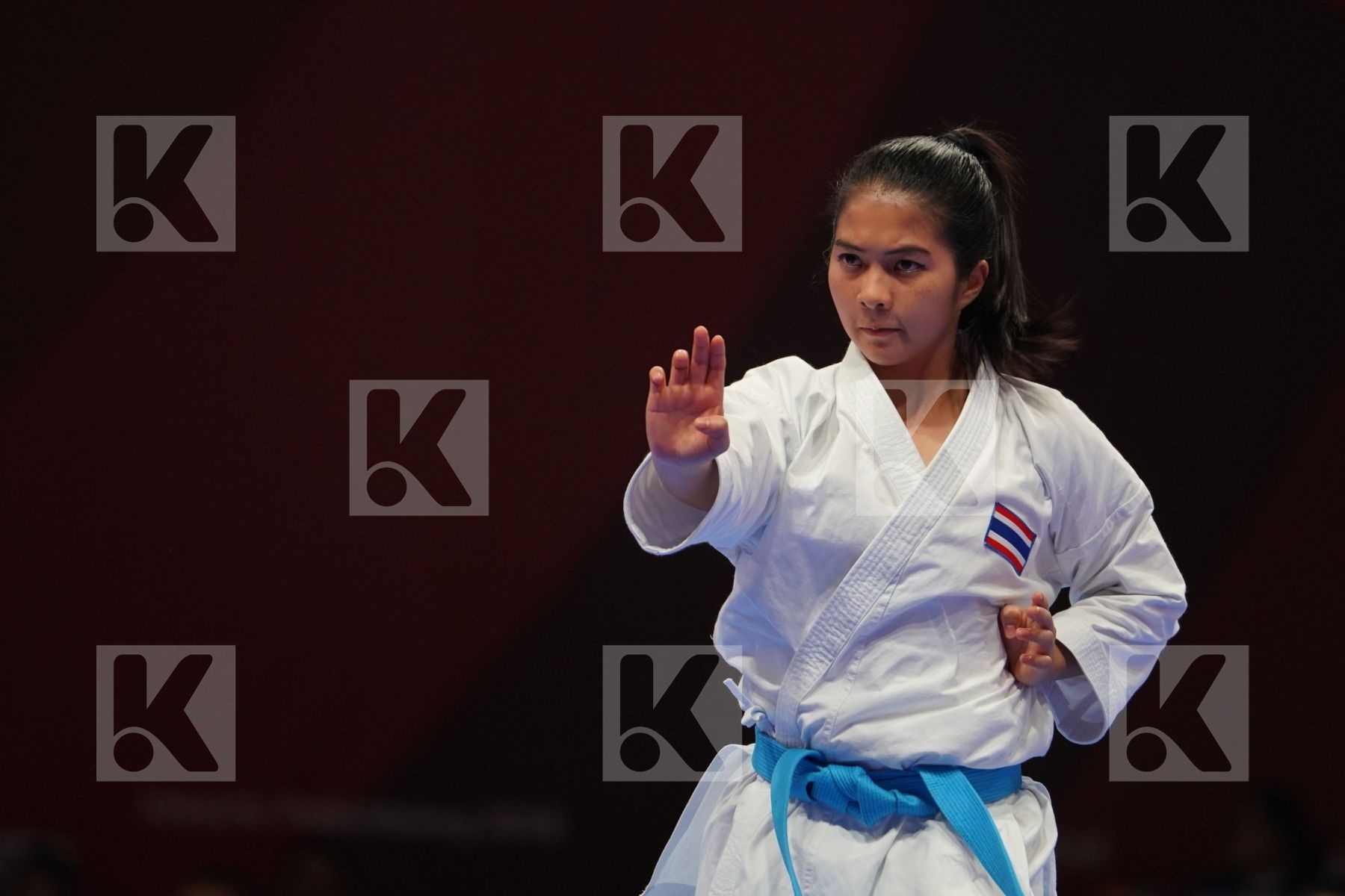 MONSICHA TARARATTANAKUL (THAILAND) in Senior Female Kata - Qualification