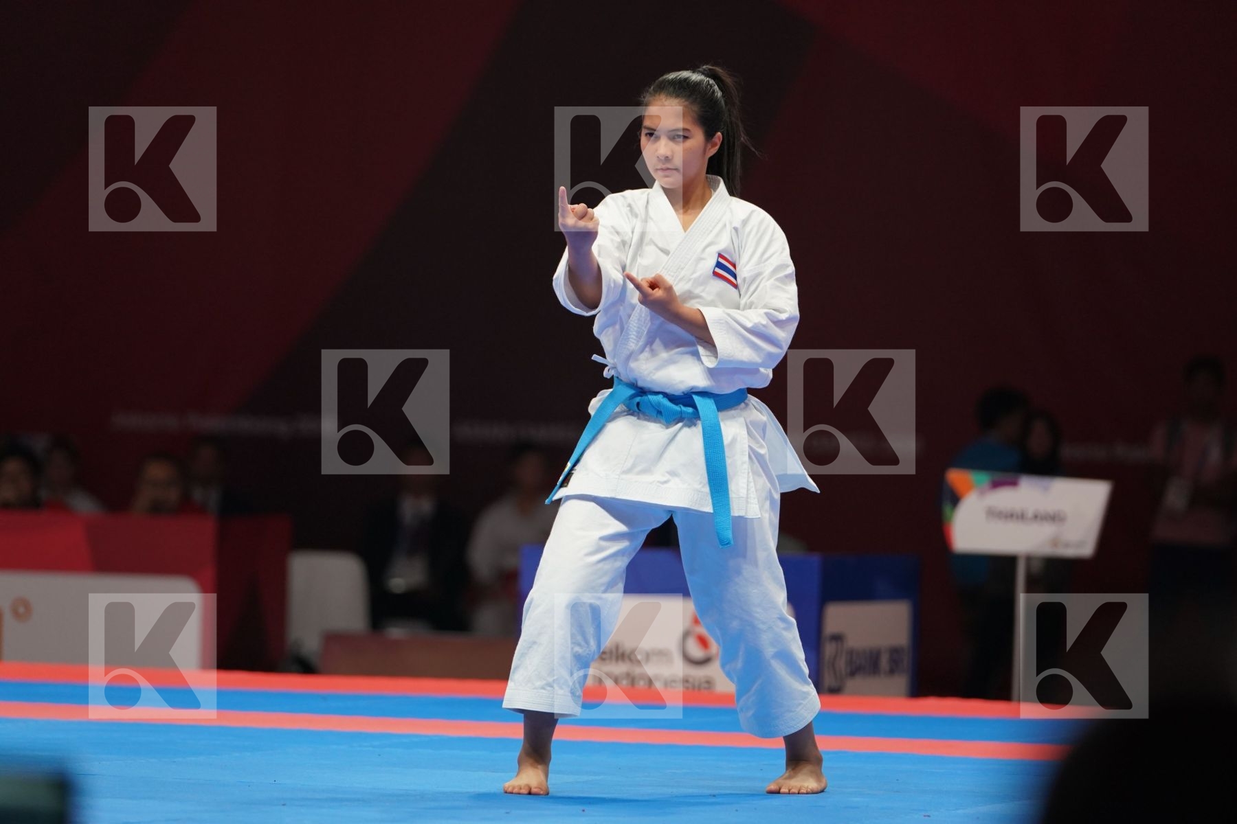 MONSICHA TARARATTANAKUL (THAILAND) in Senior Female Kata - Qualification