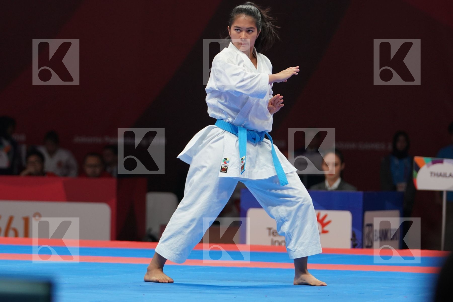 MONSICHA TARARATTANAKUL (THAILAND) in Senior Female Kata - Qualification