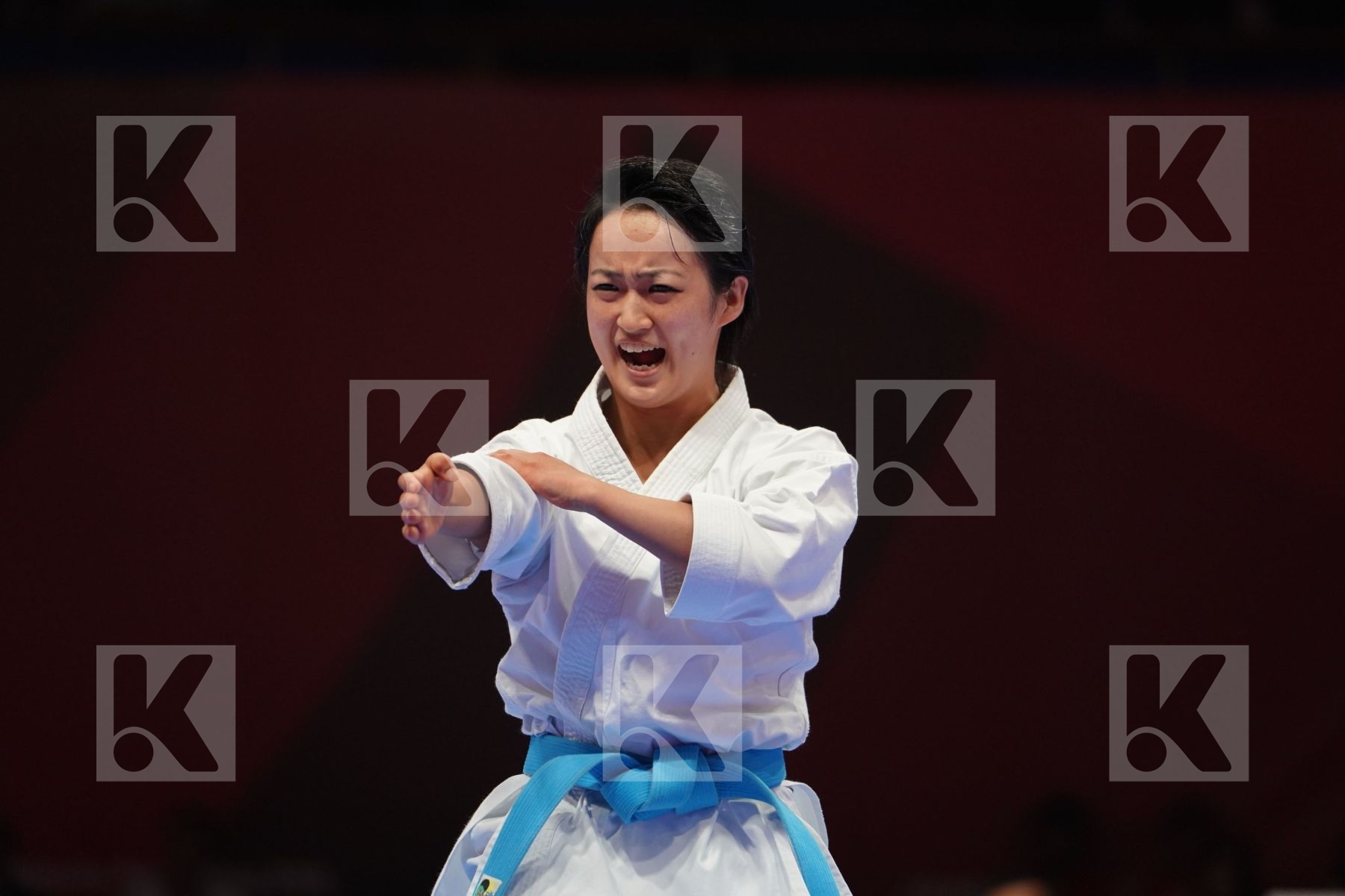 KIYOU SHIMIZU (JAPAN) in Senior Female Kata - Qualification
