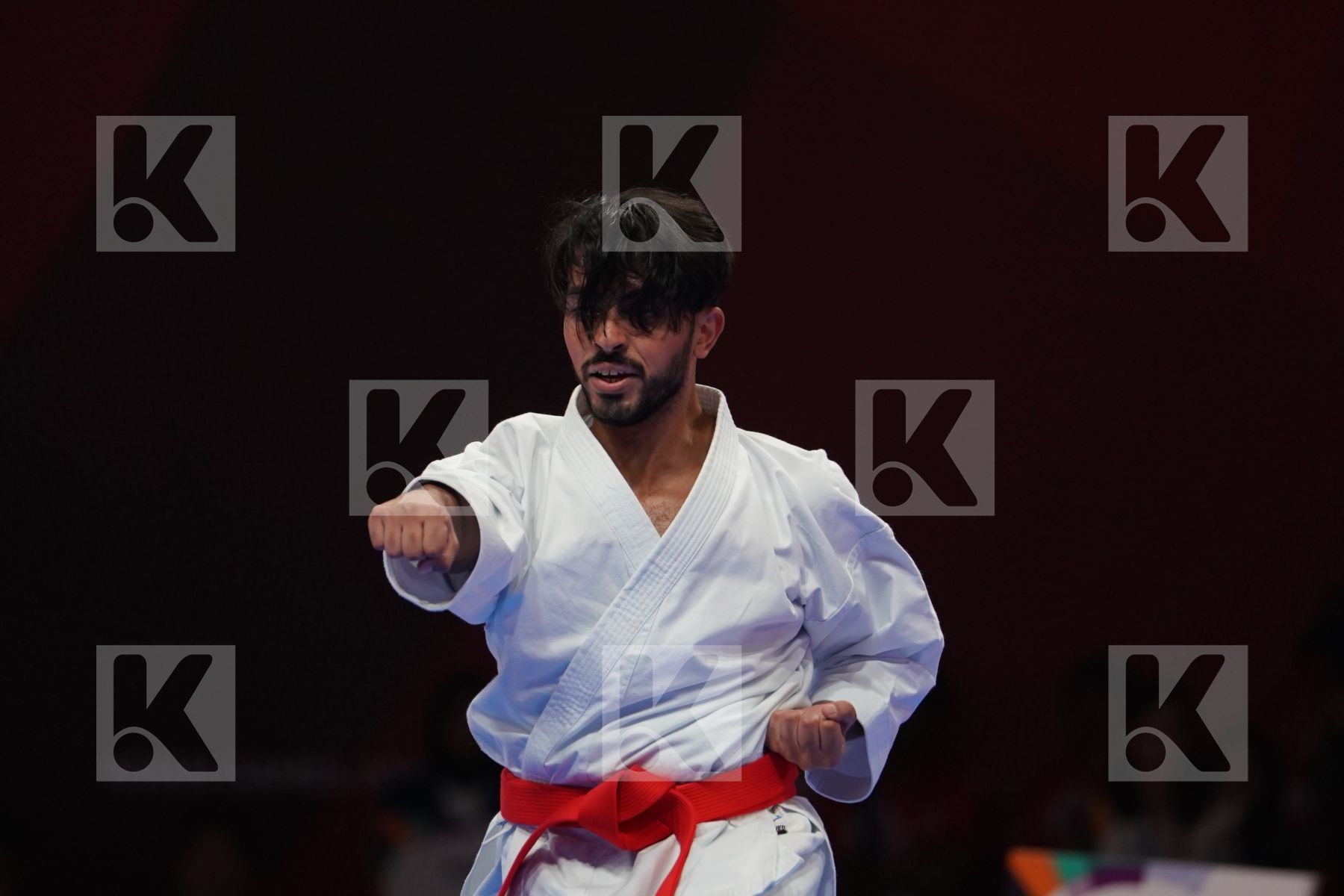 ADHAM HASHEM (QATAR) in Senior Male Kata - Qualification