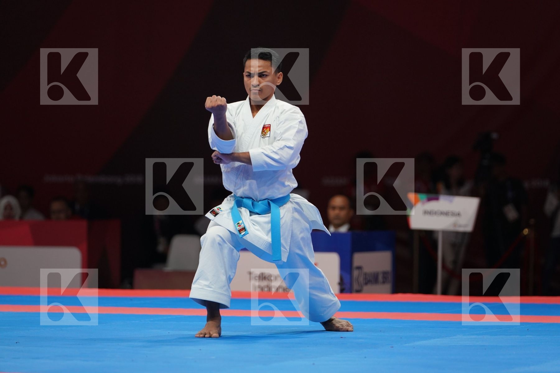 AHMAD ZIGI ZARESTA YUDA (INDONESIA) in Senior Male Kata - Qualification