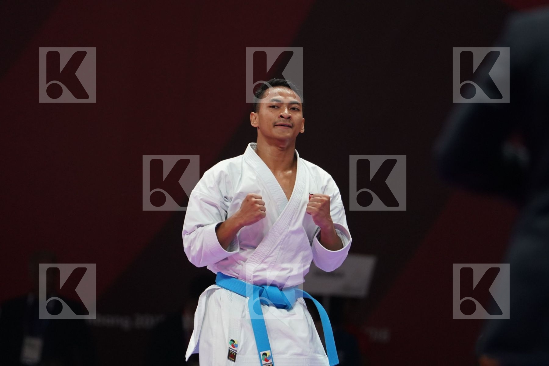 AHMAD ZIGI ZARESTA YUDA (INDONESIA) in Senior Male Kata - Qualification