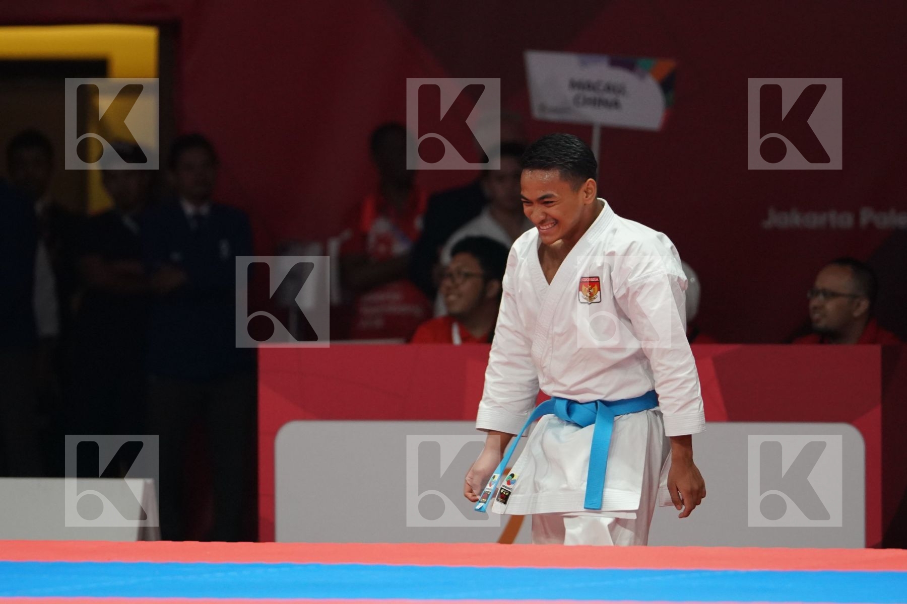 AHMAD ZIGI ZARESTA YUDA (INDONESIA) in Senior Male Kata - Qualification