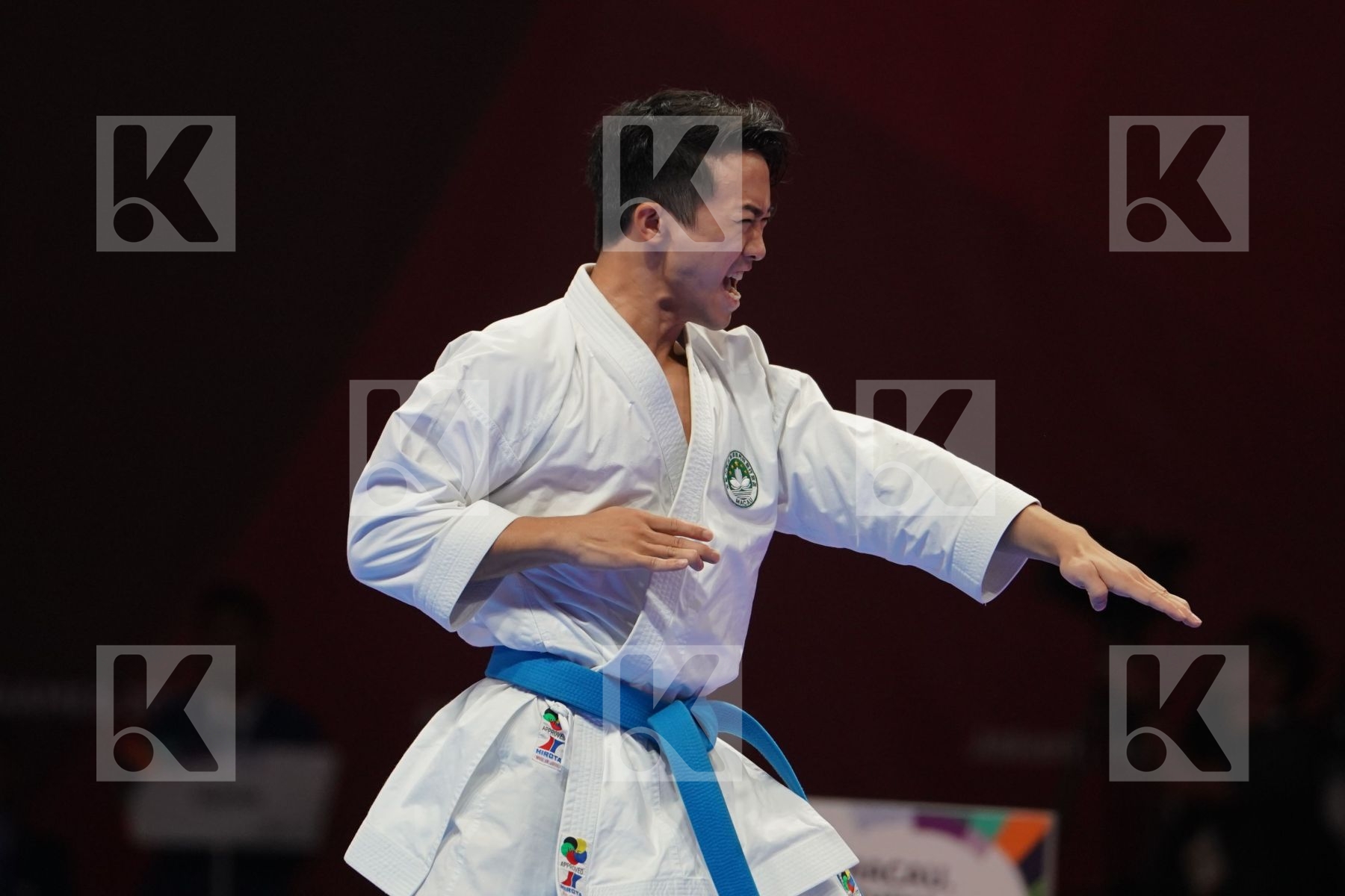 KIN HANG KUOK (MACAO) in Senior Male Kata - Qualification