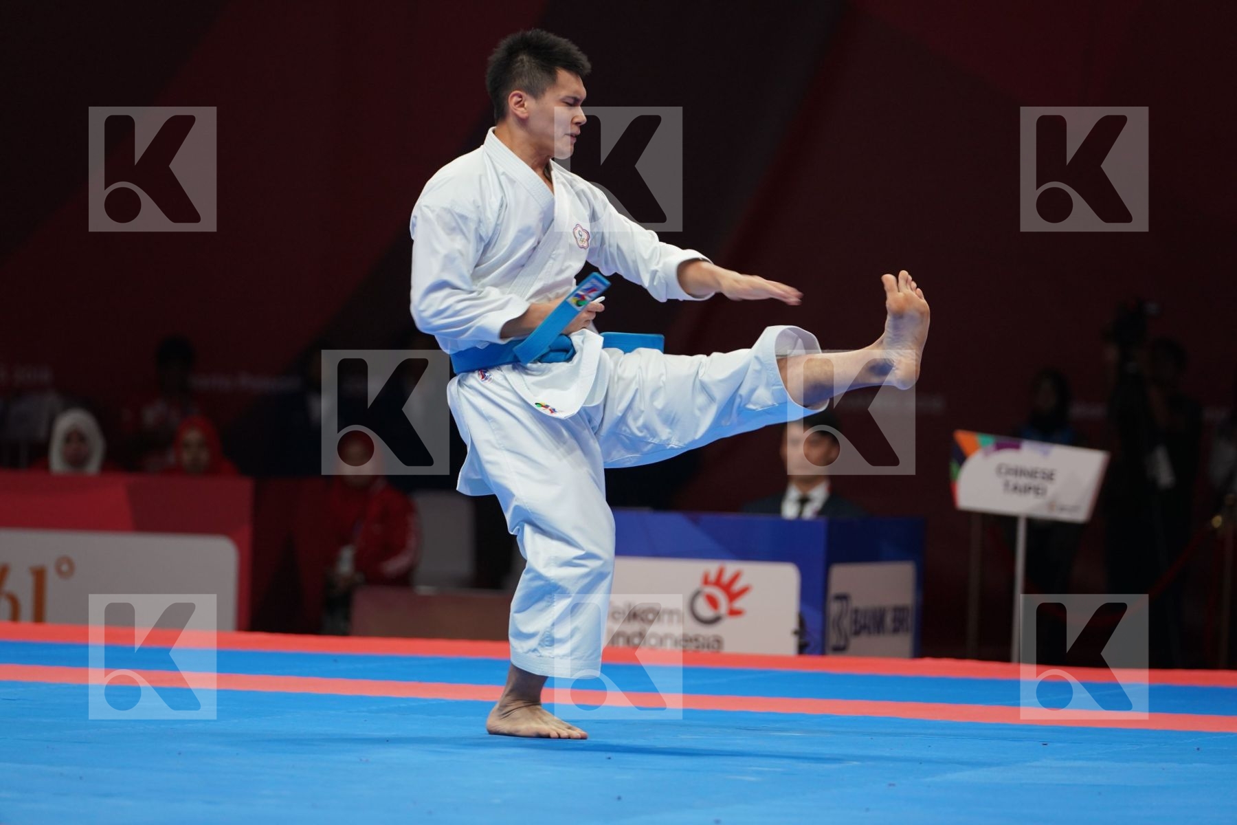 YITA WANG (CHINESE TAIPEI) in Senior Male Kata - Qualification