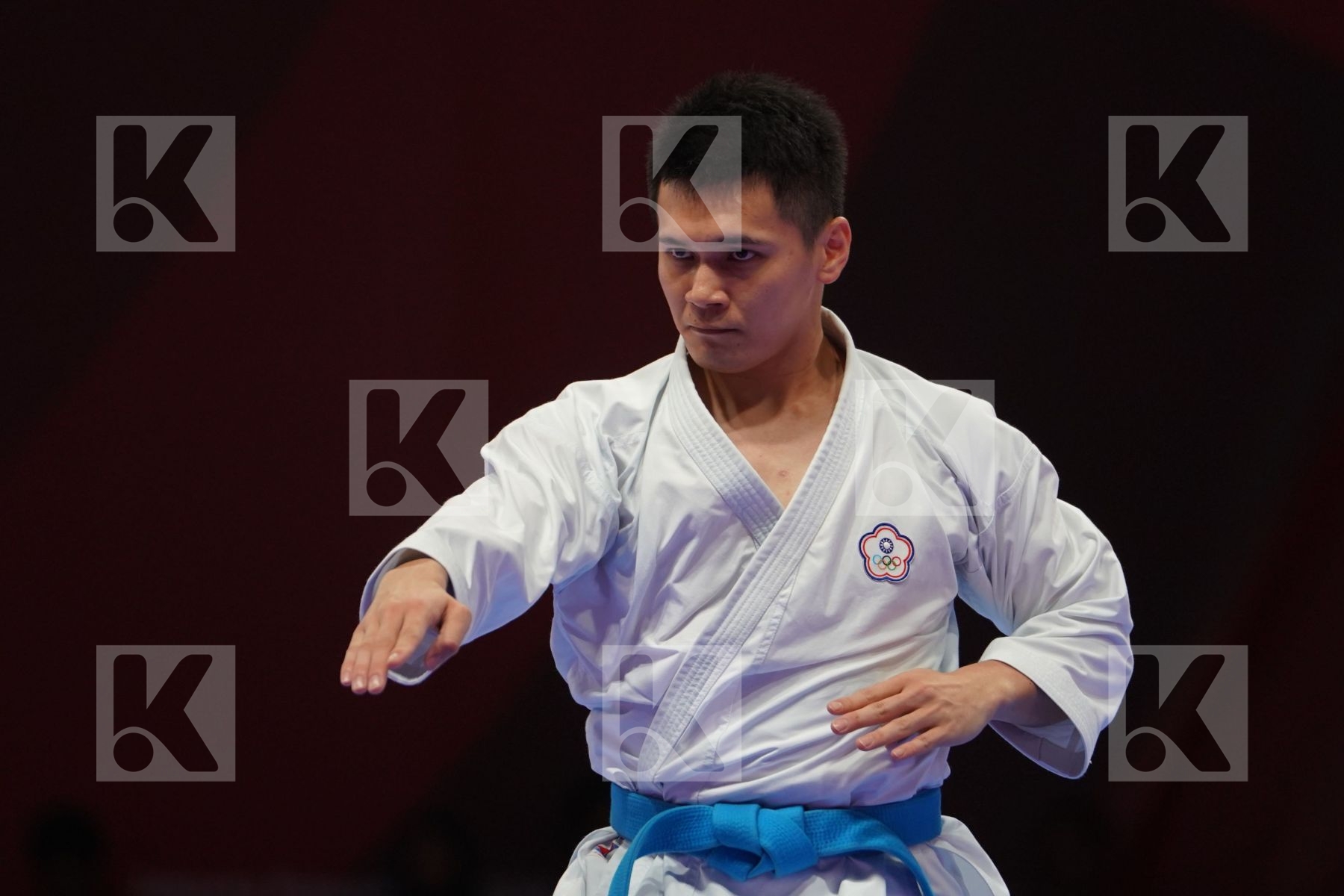 YITA WANG (CHINESE TAIPEI) in Senior Male Kata - Qualification