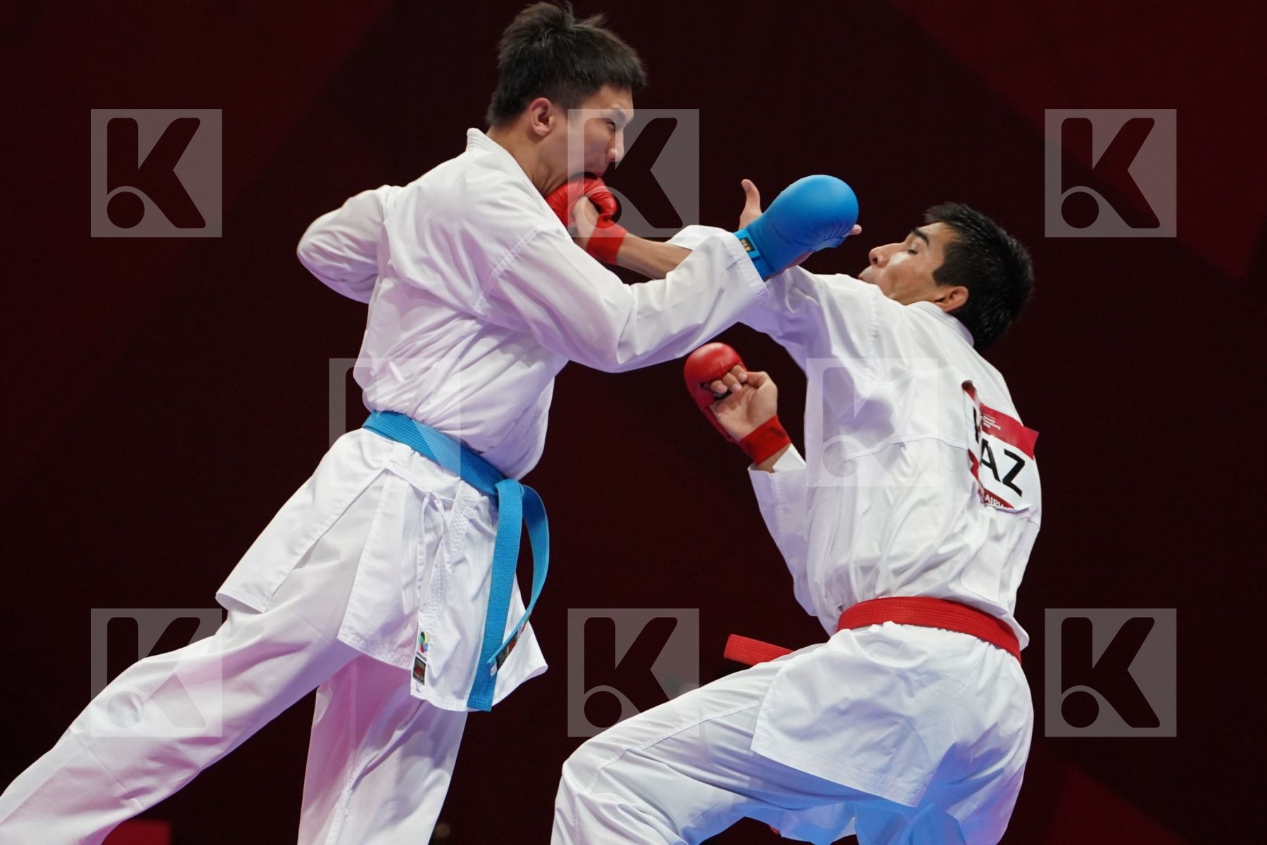 DANIYAR YULDASHEV (KAZAKHSTAN) vs MINH PHUNG NGUYEN (VIETNAM) in Senior Kumite 84+ Kg - Qualification