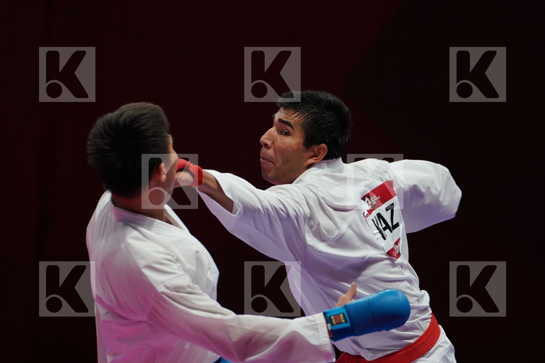 DANIYAR YULDASHEV (KAZAKHSTAN) vs MINH PHUNG NGUYEN (VIETNAM) in Senior Kumite 84+ Kg - Qualification