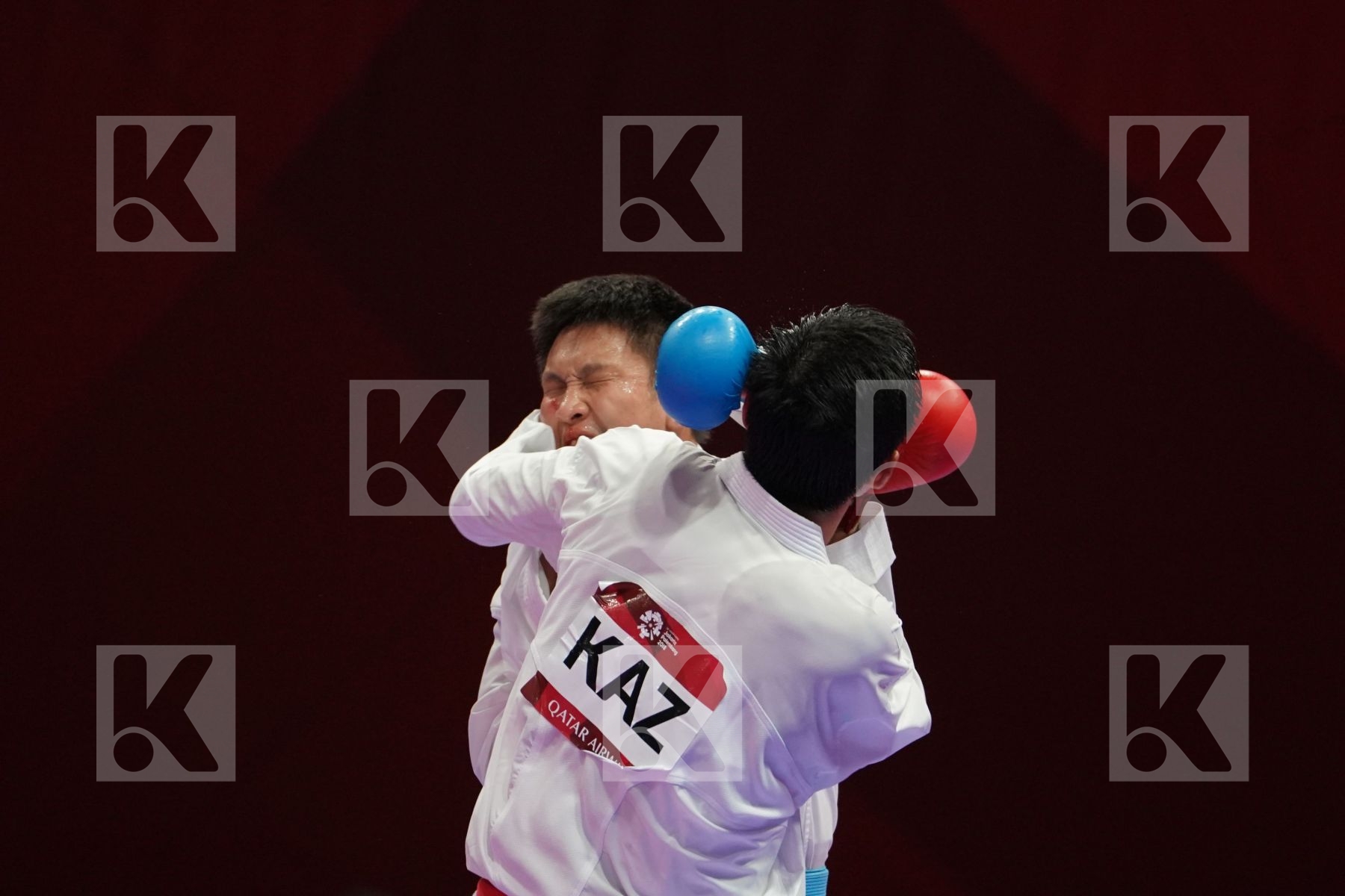 DANIYAR YULDASHEV (KAZAKHSTAN) vs MINH PHUNG NGUYEN (VIETNAM) in Senior Kumite 84+ Kg - Qualification