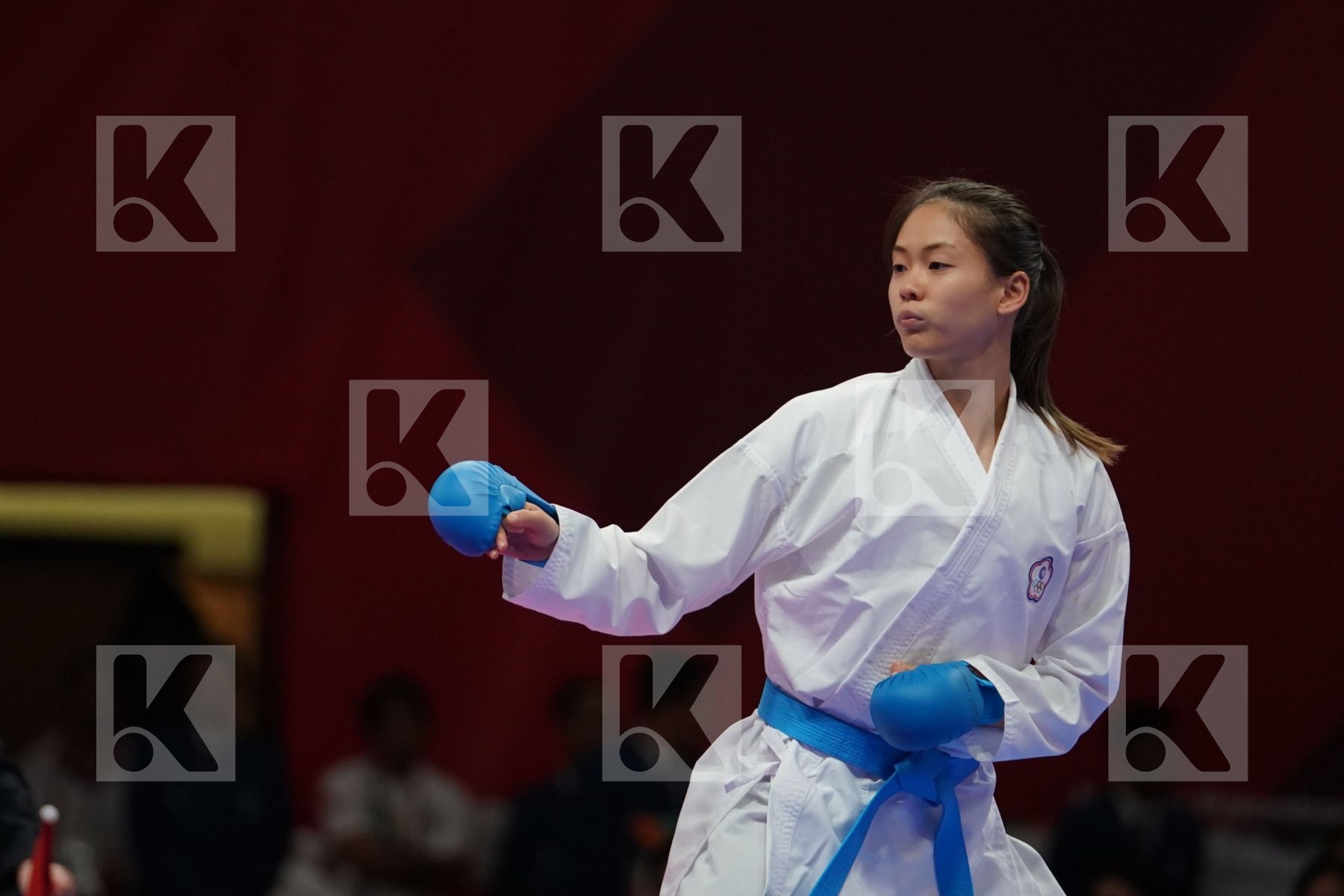 TARAVAT KHAKSAR (ISLAMIC REPUBLIC OF IRAN) vs TZUYUN WEN (CHINESE TAIPEI) in Senior Kumite -55 Kg - Final bout