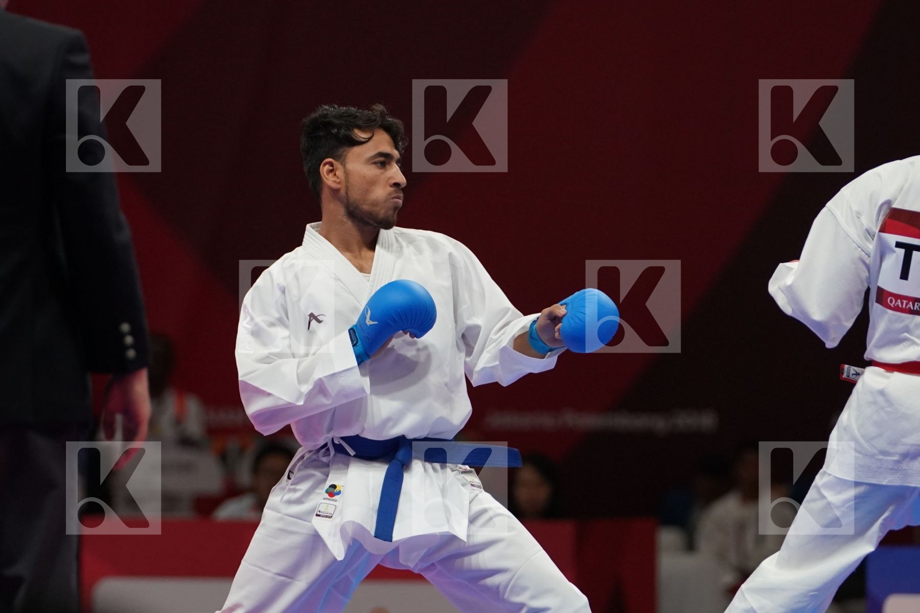 OSMANI HAZRAT GUL (AFGHANISTAN) in Senior Kumite -60 Kg - Qualification