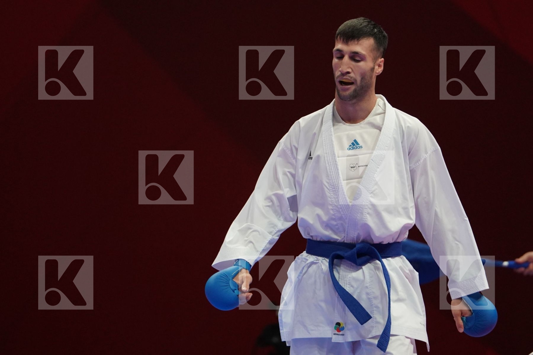 JAYSON RAMIL MACAALAY (PHILIPPINES) vs AMIR MAHDI ZADEH (ISLAMIC REPUBLIC OF IRAN) in Senior Kumite -60 Kg - Qualification