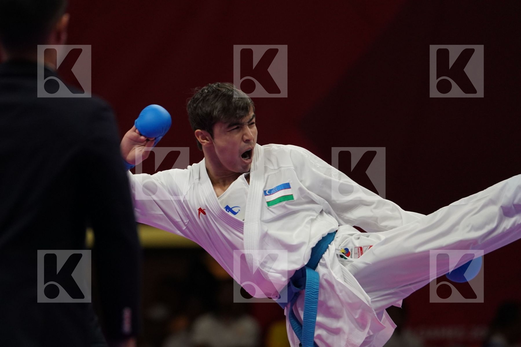 VAN HAI NGUYEN (VIETNAM) vs SADRIDDIN SAYMATOV (UZBEKISTAN) in Senior Kumite -60 Kg - Bronze bout