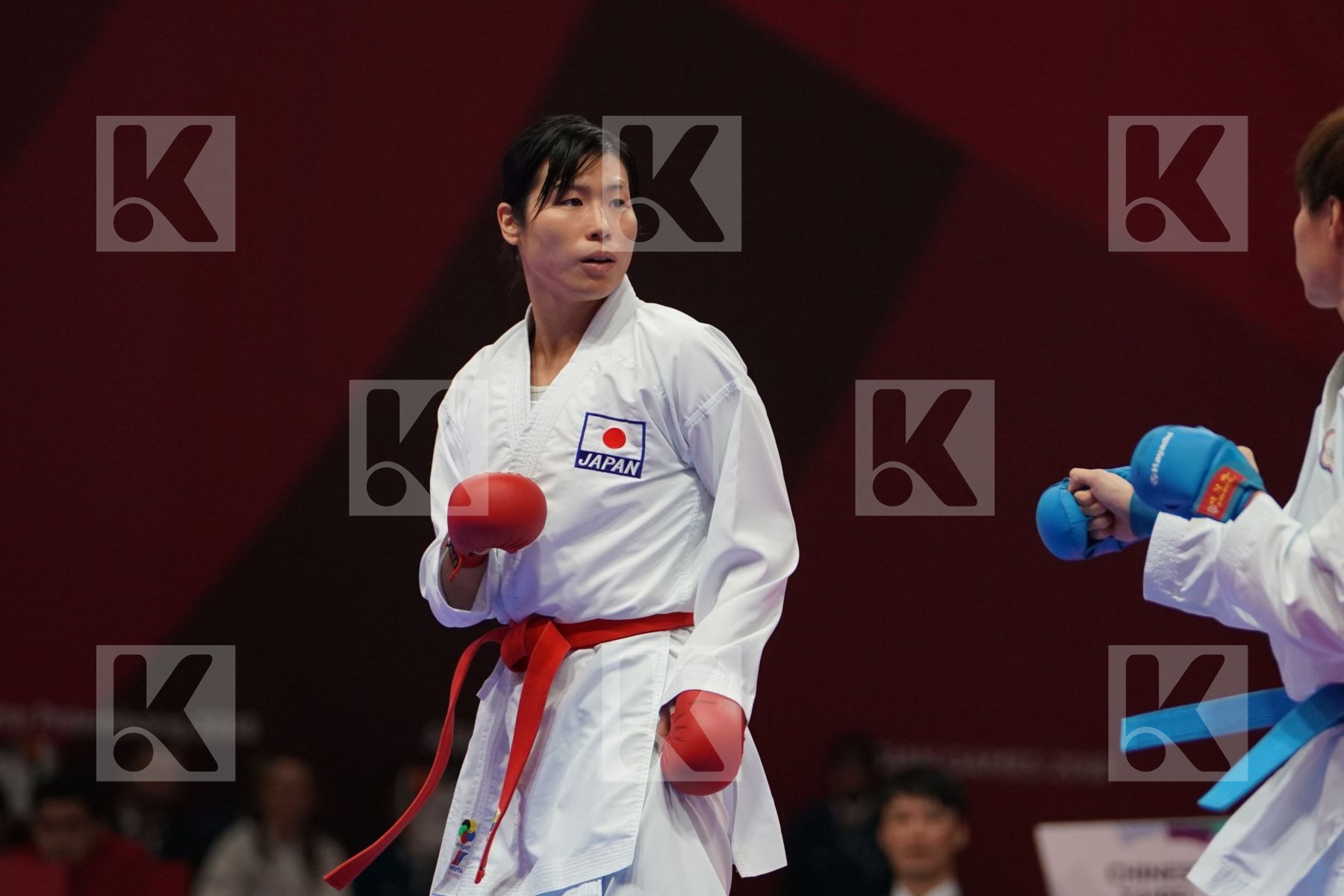 KAYO SOMEYA (JAPAN) vs JOU CHAO (CHINESE TAIPEI) in Senior Kumite Ð 68 Kg - bronze