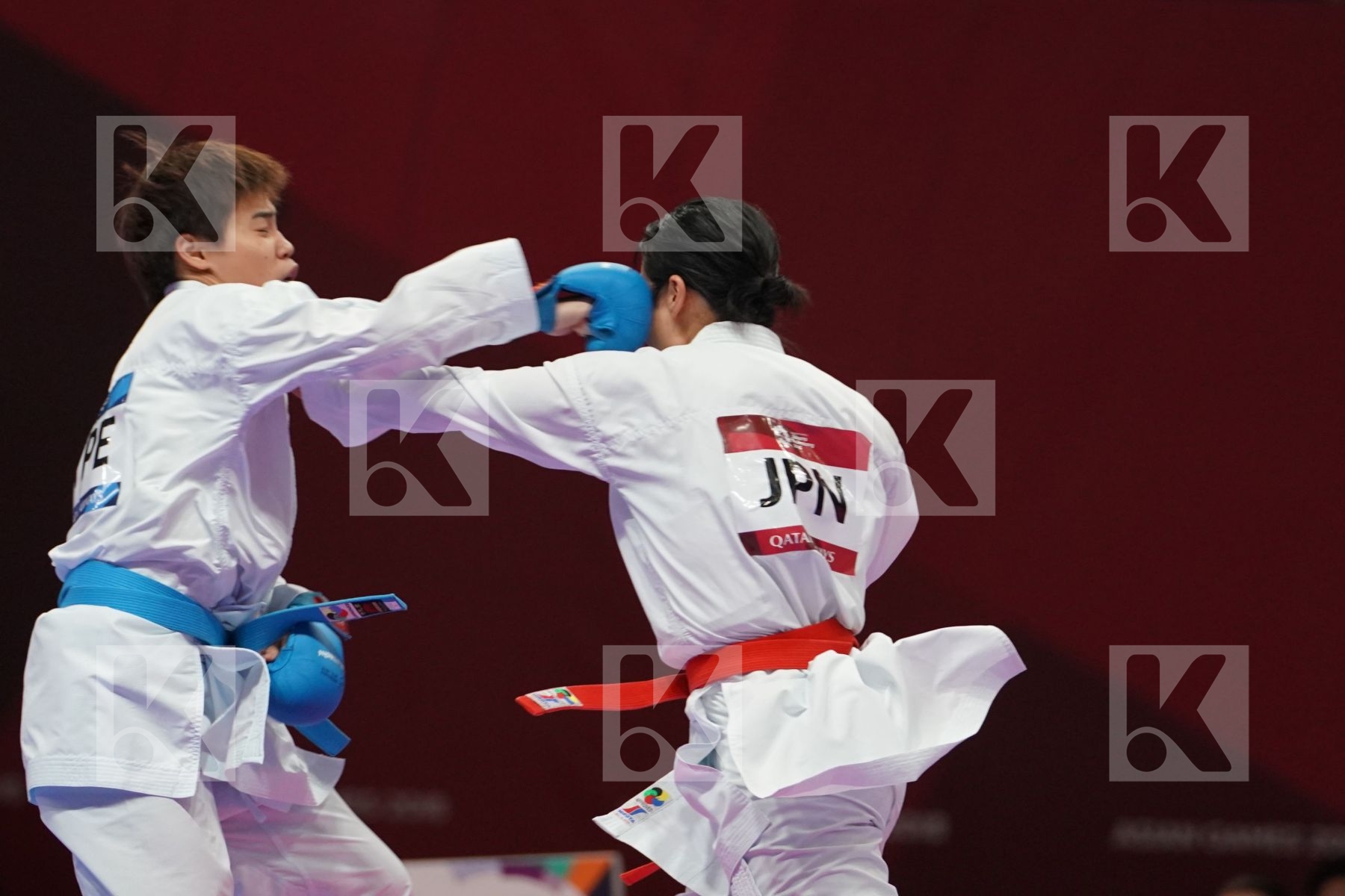 KAYO SOMEYA (JAPAN) vs JOU CHAO (CHINESE TAIPEI) in Senior Kumite Ð 68 Kg - bronze
