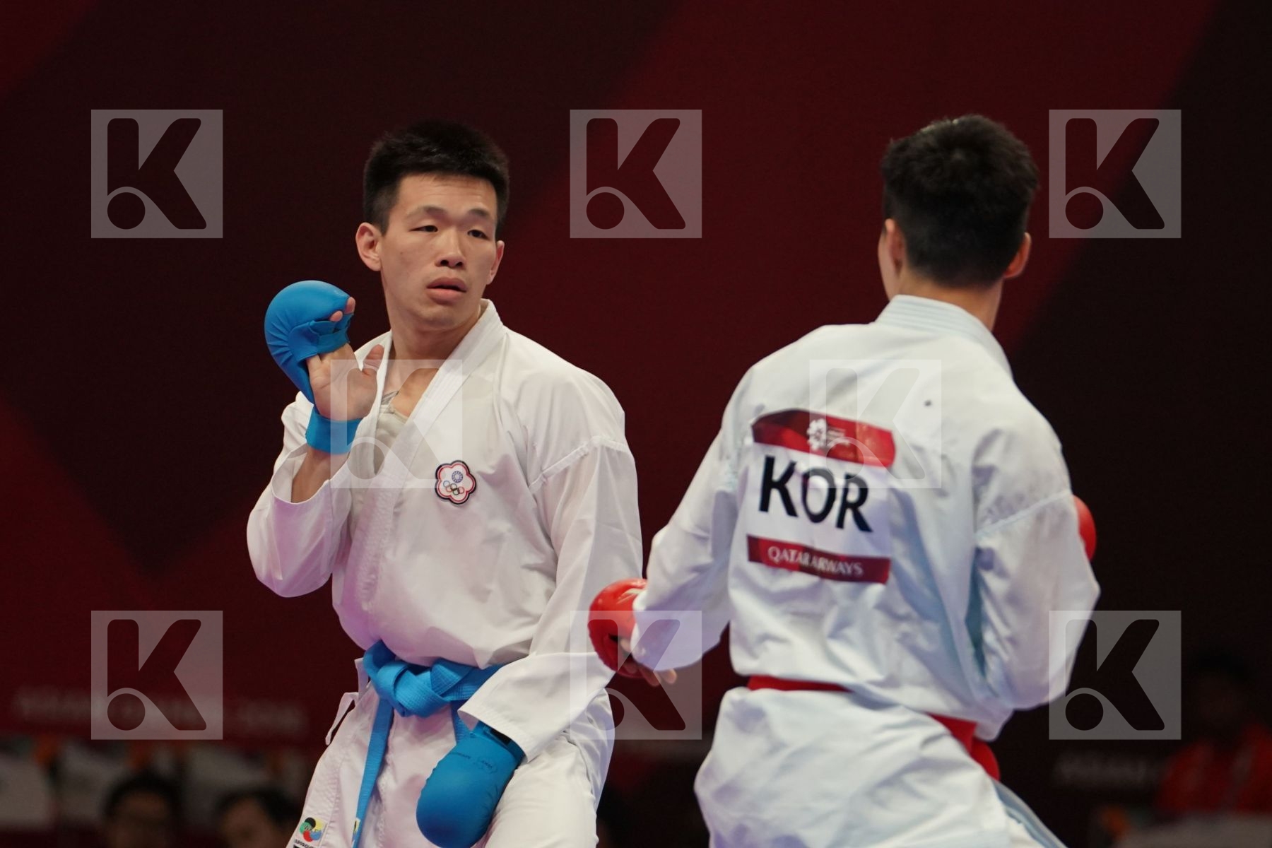WEICHUN HSU (CHINESE TAIPEI) in Senior Kumite Ð 75 Kg - Qualification
